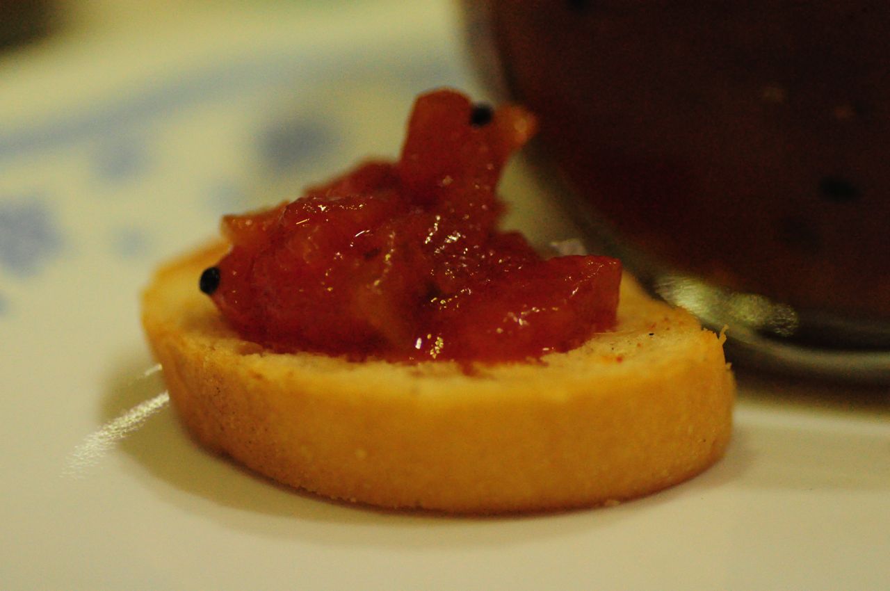 Sweet and sour on crisps