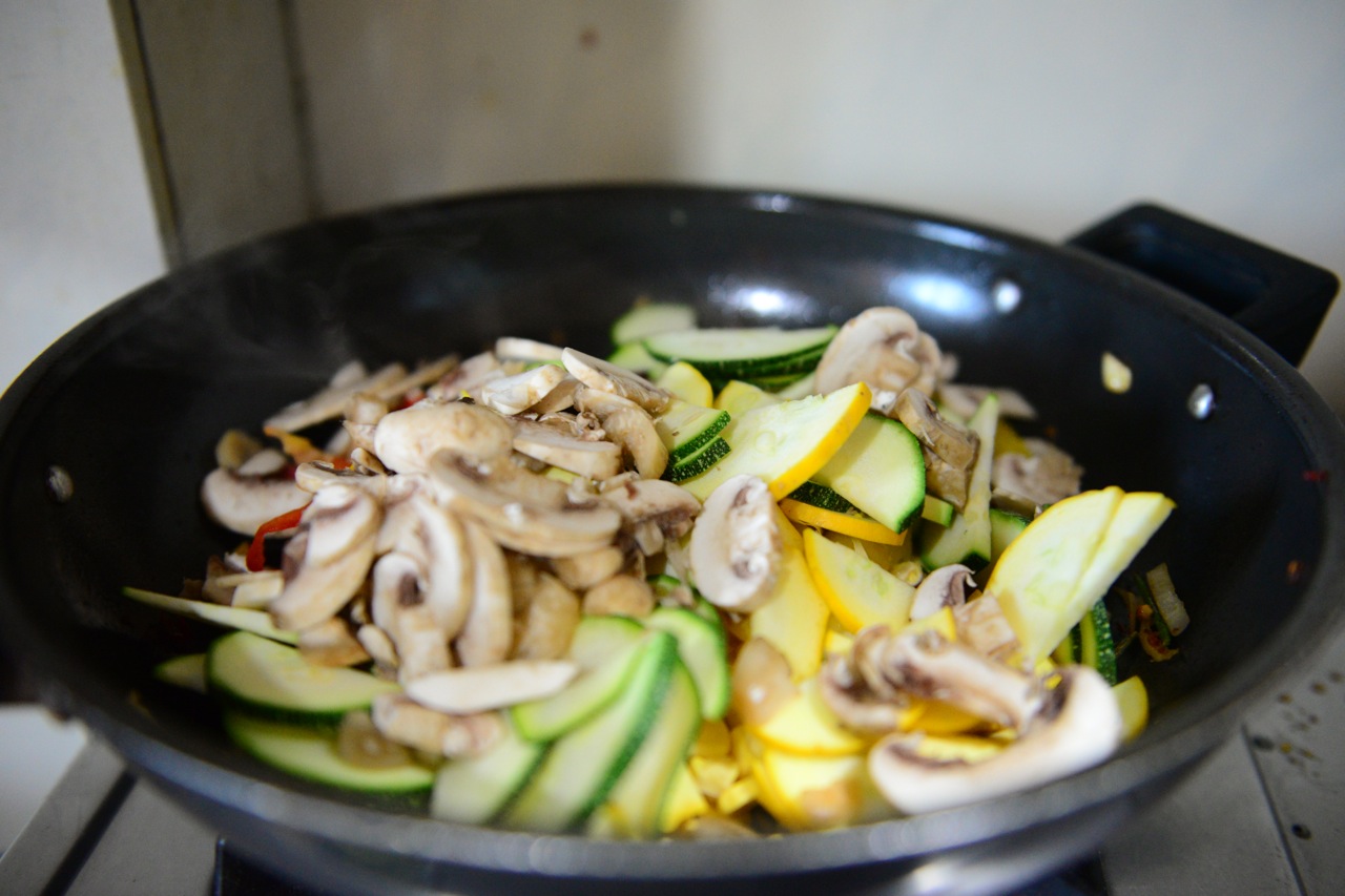 Add the other veggies