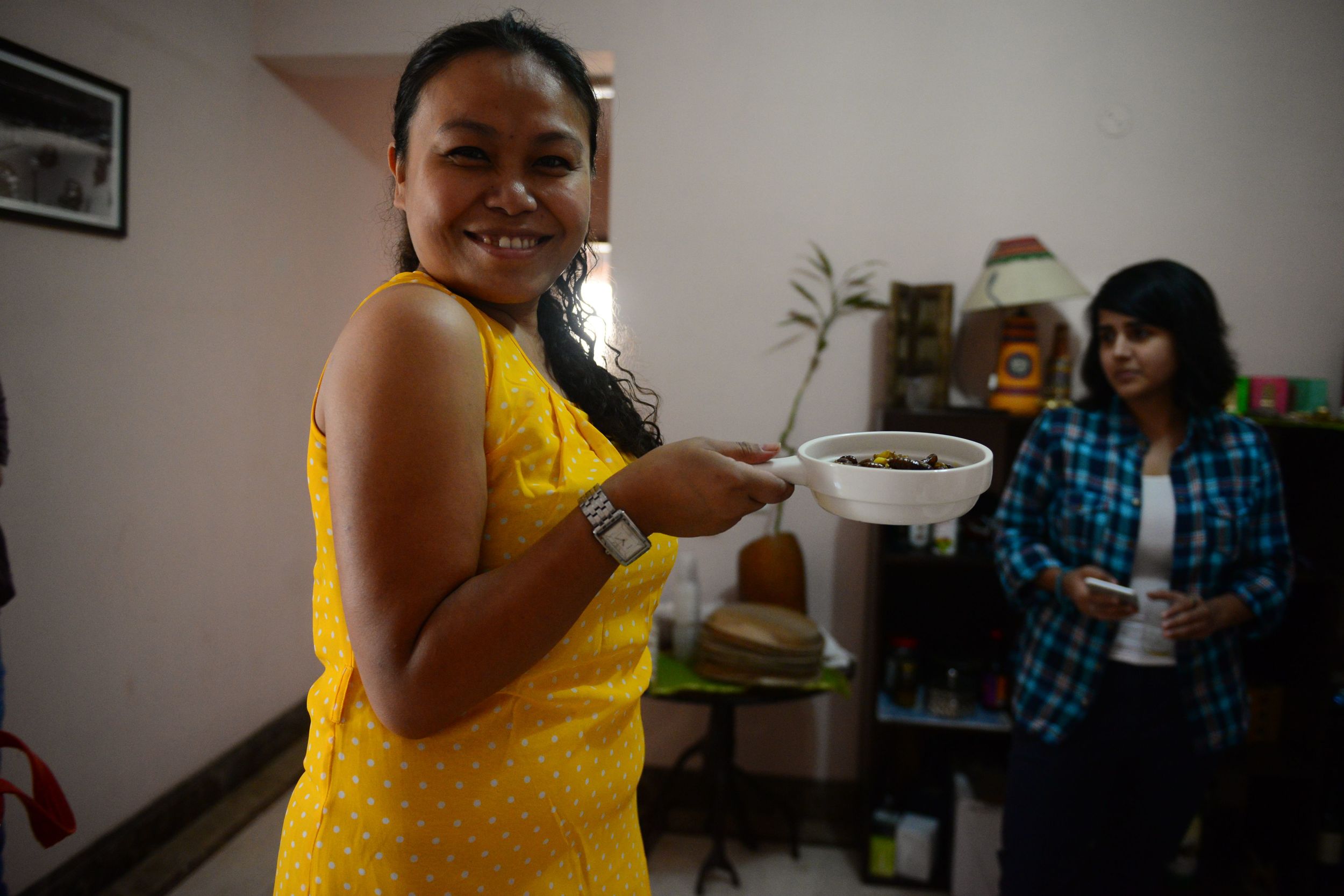 Our super enthusiastic host who made it all worth it- Gitika Saikia