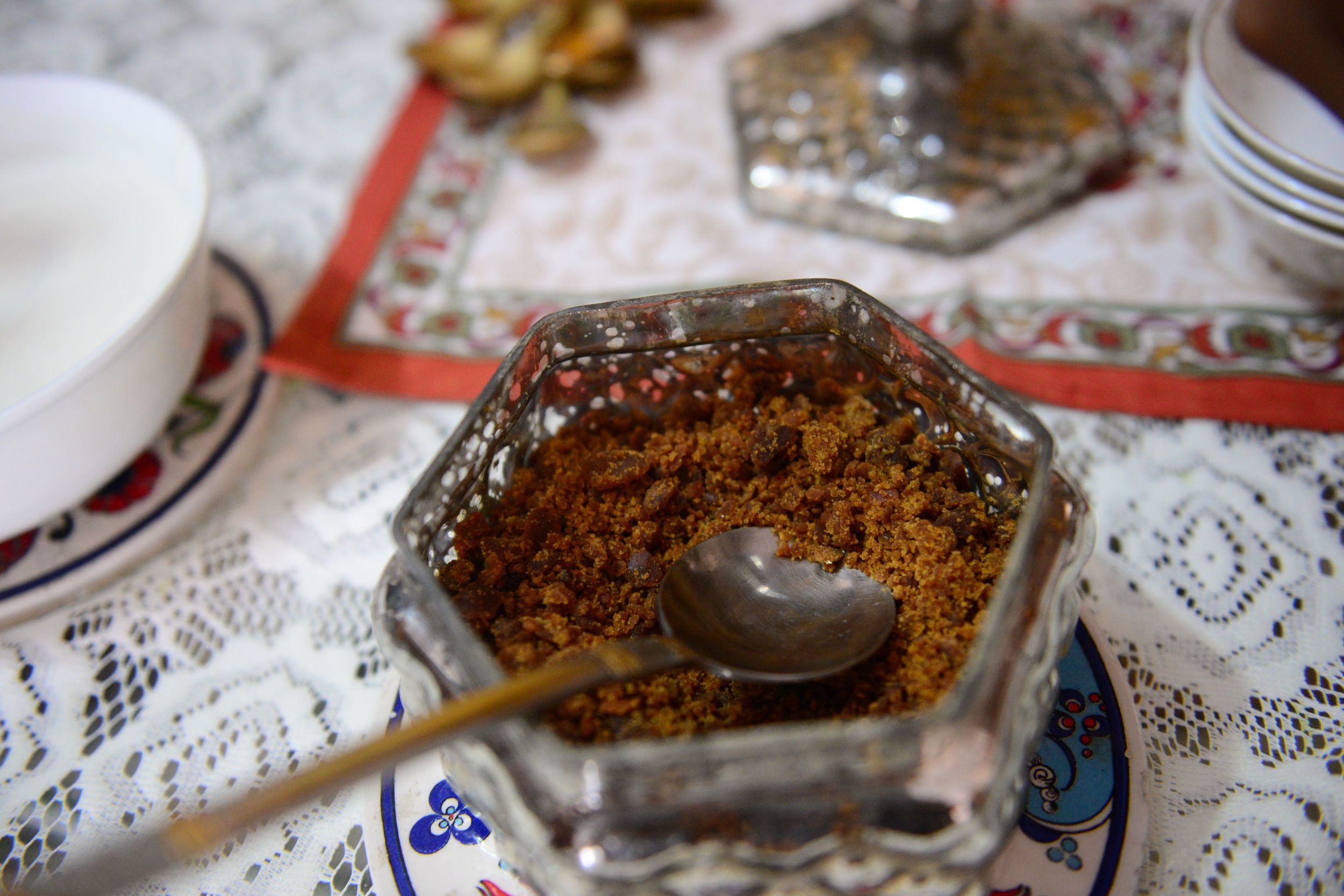 Sprinkle some homemade gud -(outstanding)