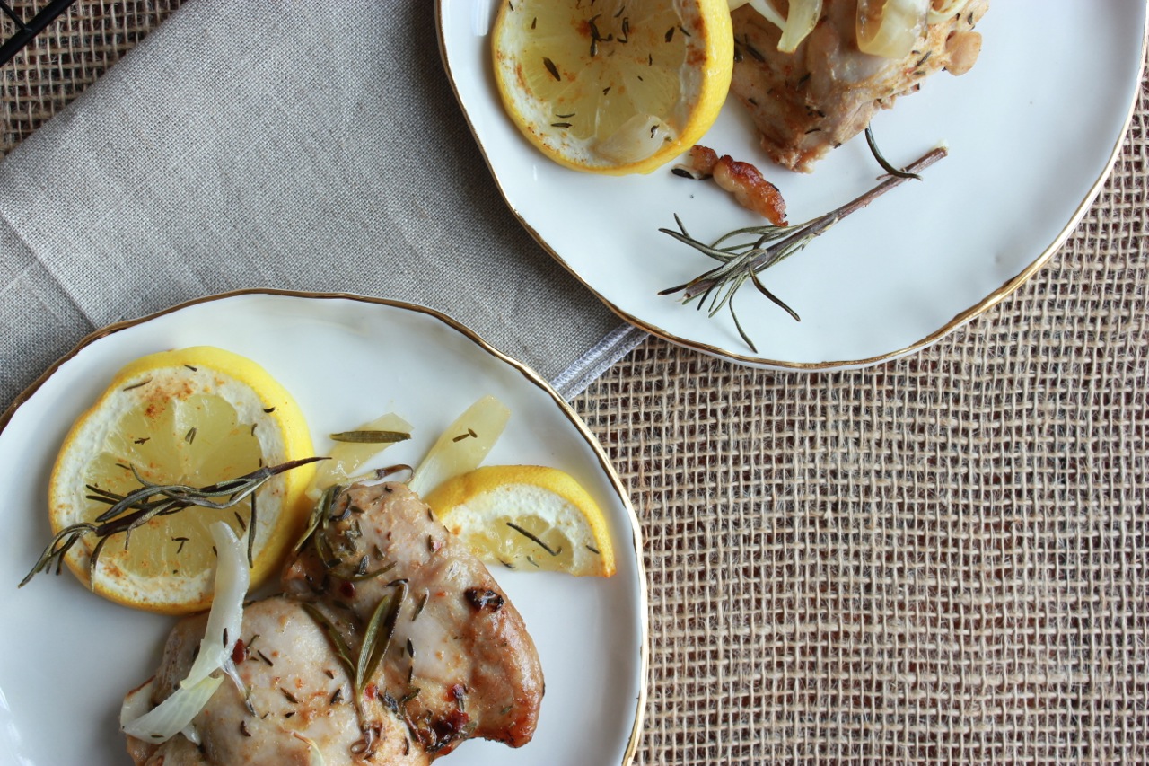 Gorgeous gold-rimmed plates made by Lindsay Emery of One Suite Studio , from Provisions Food52 - along with the canvas napkin