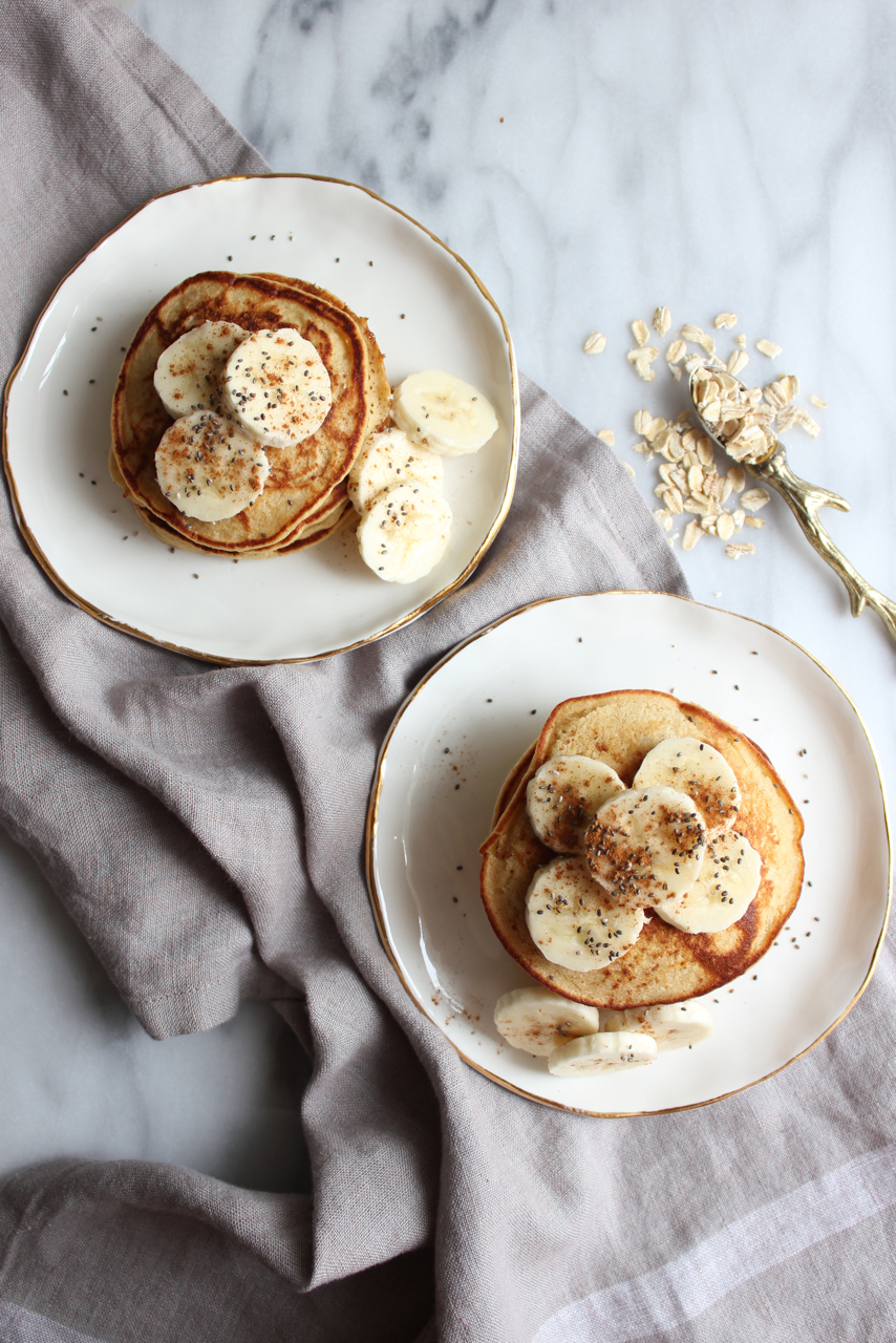Apple-Cinnamon Oat Pancakes | Living Minnaly06.jpg