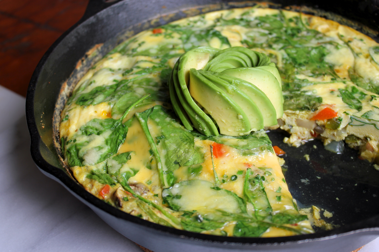 Power Greens Frittata | Living Minnaly10.jpg