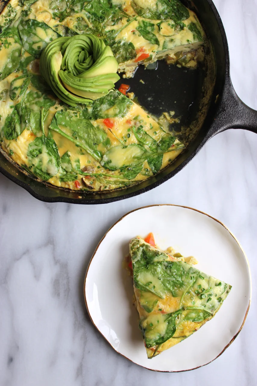Power Greens Frittata — living minnaly
