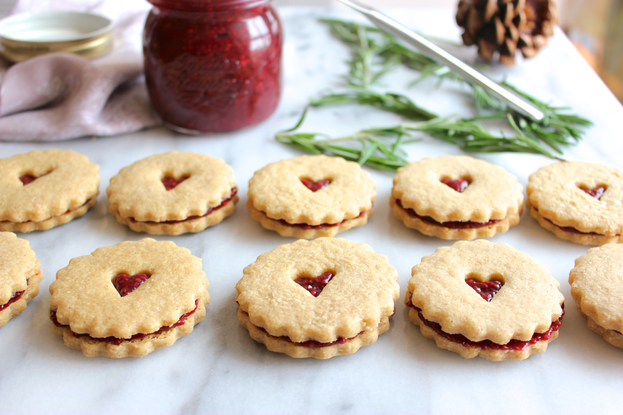 Gluten-free Cranberry Chia Jam Cookie Sandwich | Living Minnaly09.jpg