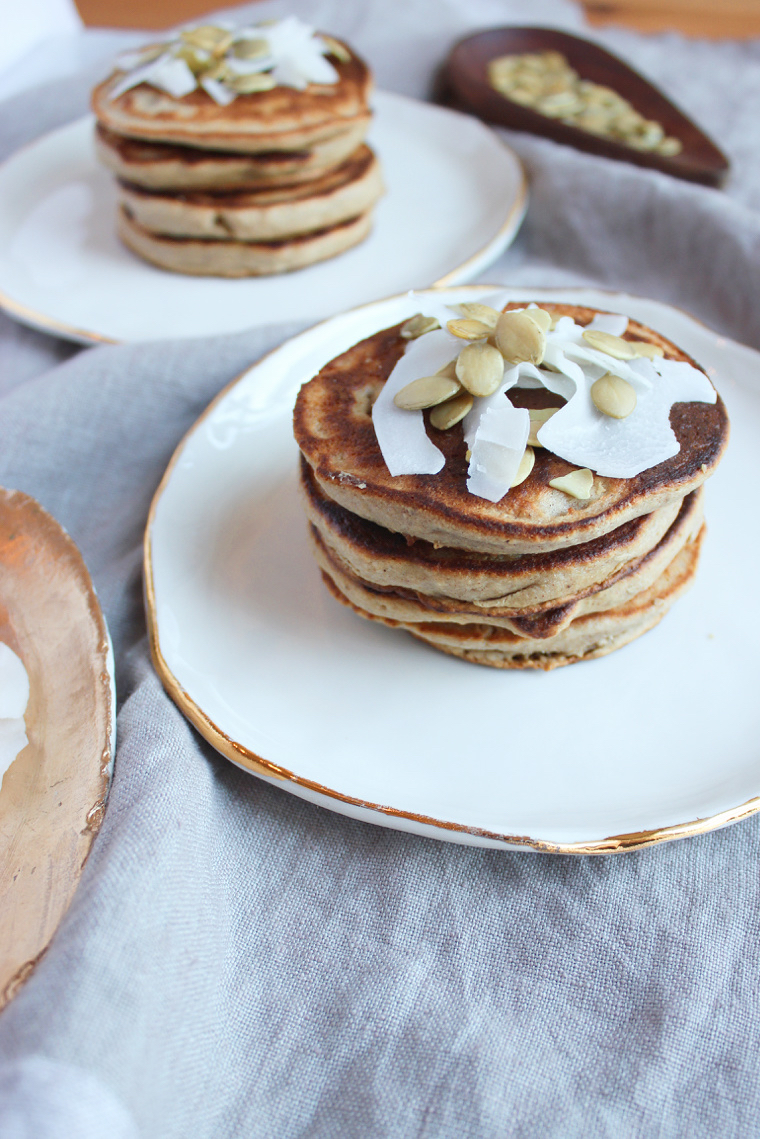 Gingerbread Pancakes, Gluten-Free + Vegan | Living Minnaly4.jpg