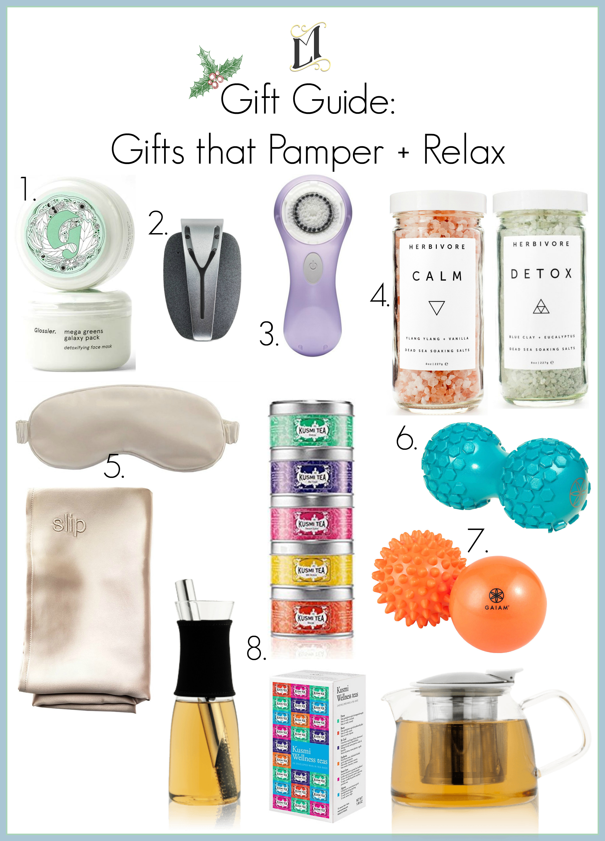 Gift Guide: Gifts that Pamper and Relax — living minnaly