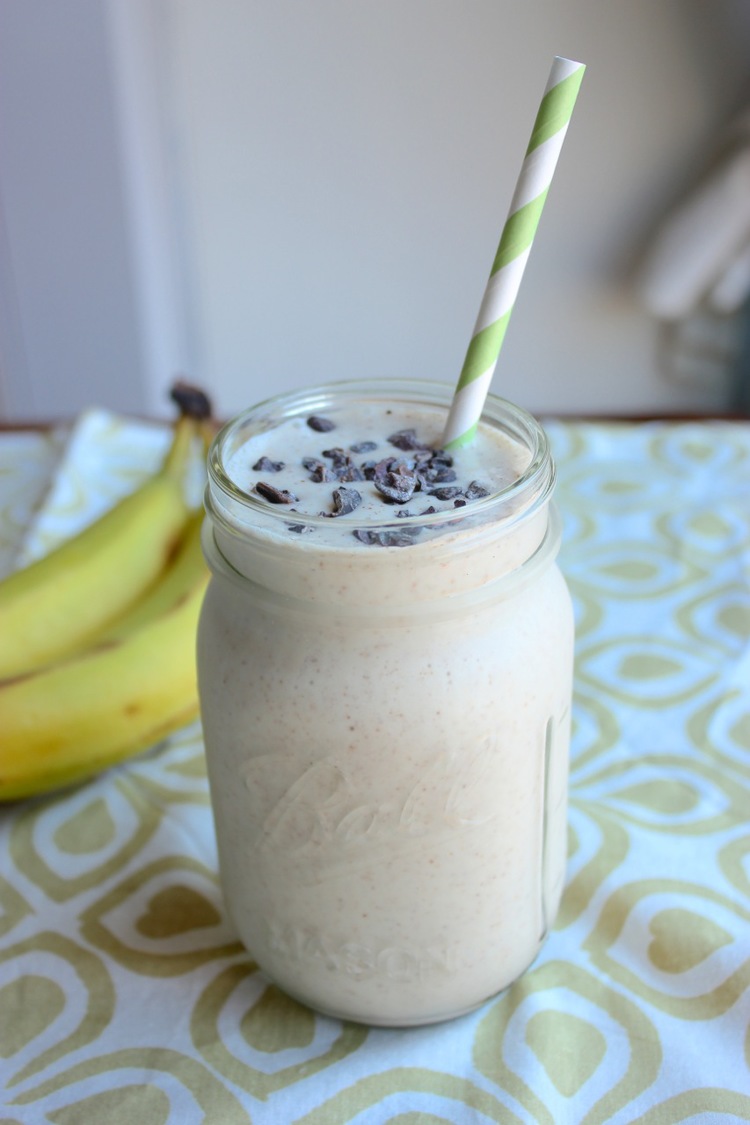 Almond Butter Banana Smoothie