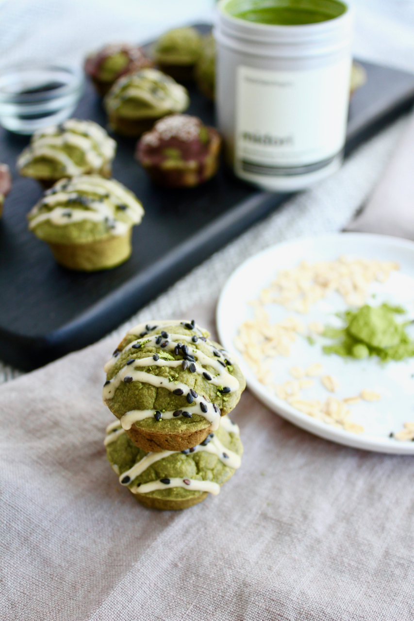 Matcha Mini Muffins with Collagen, Gluten-free Dairy Free | Living Minnaly  - 8.jpg