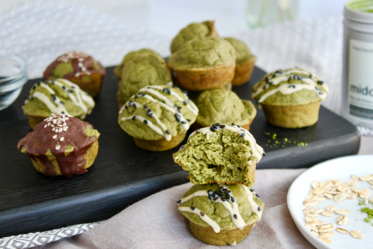 Matcha Mini Muffins with Collagen, Gluten-free Dairy Free | Living Minnaly  - 14.jpg