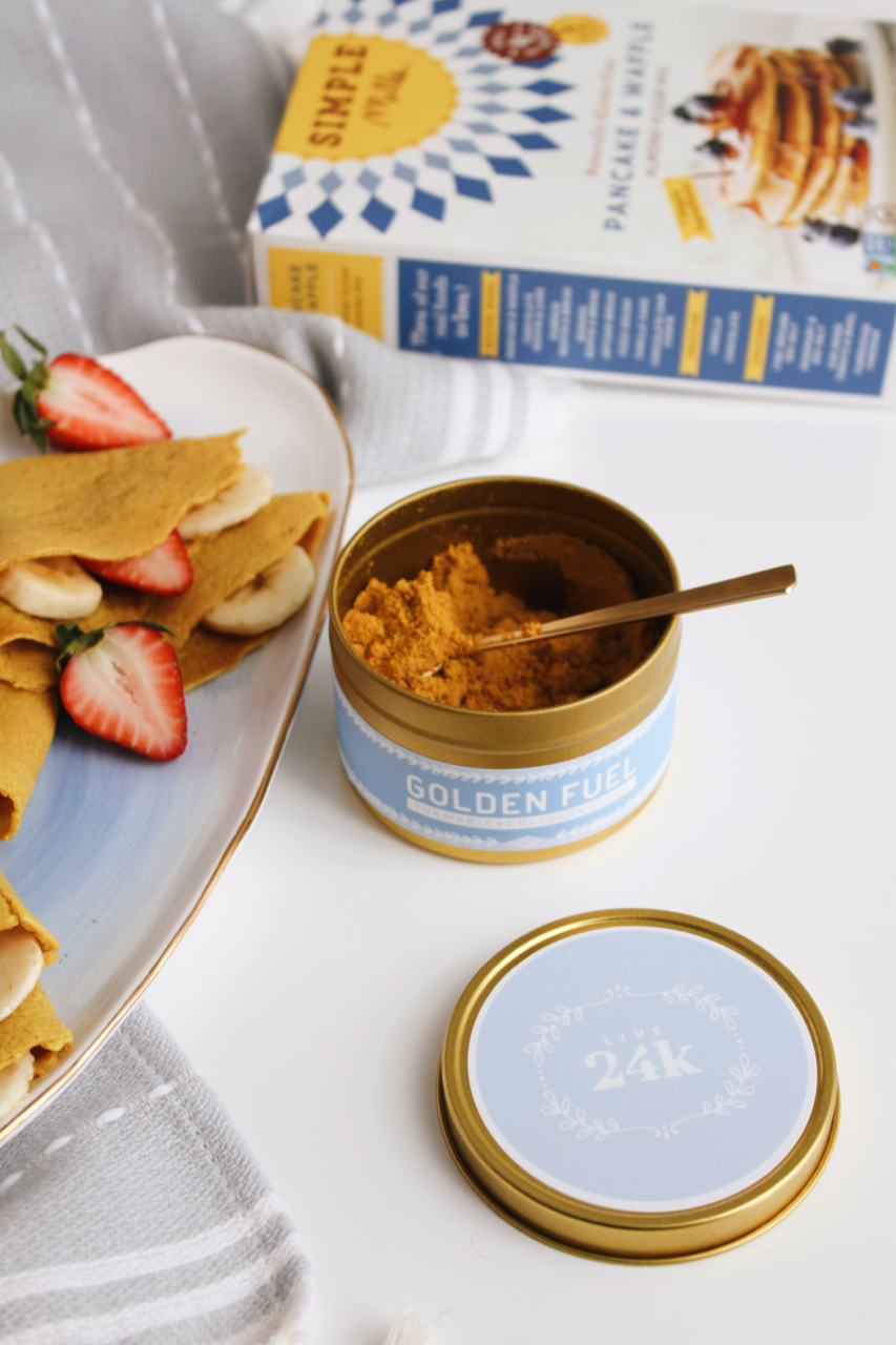 Golden Fuel Turmeric Collagen Crepes with Simple Mills + Live 24k | Living Minnaly  - 2.jpg