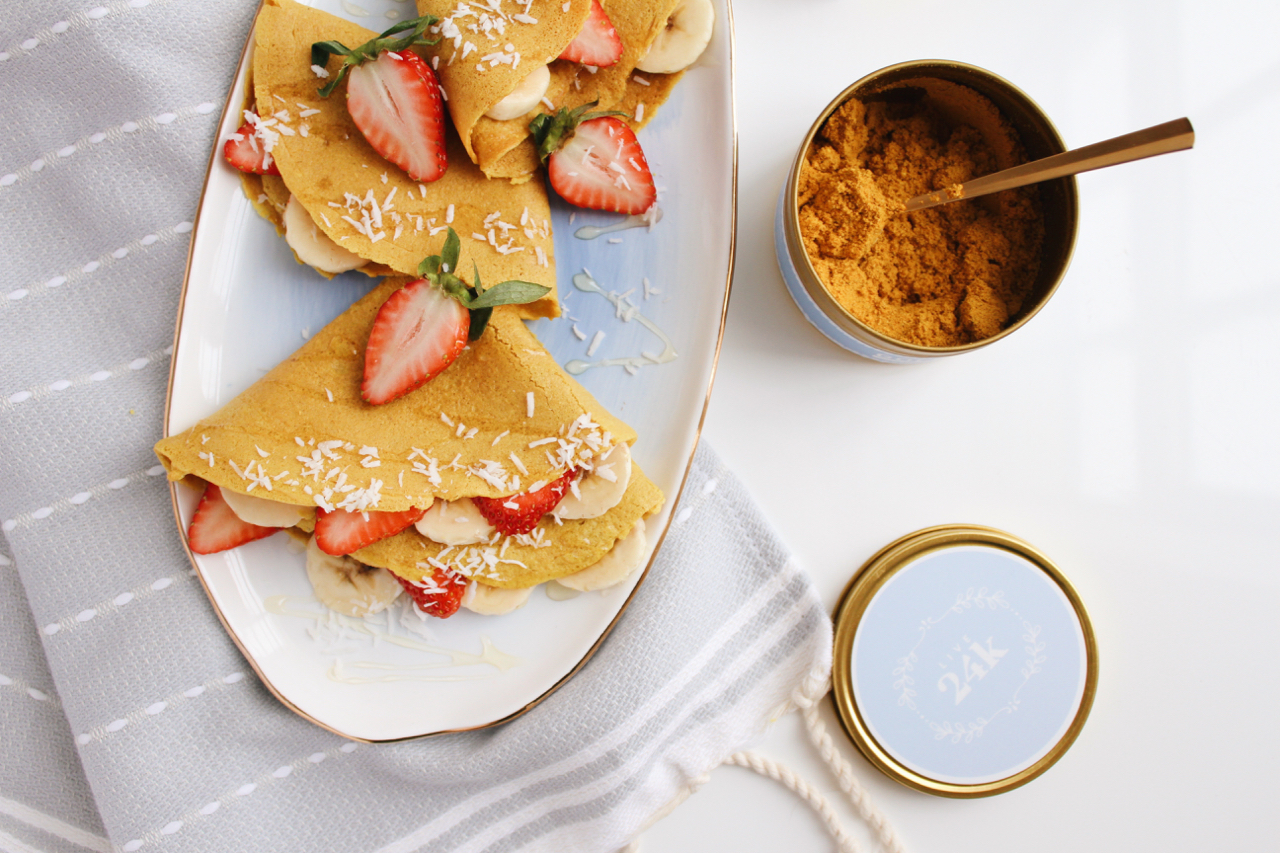 Golden Fuel Turmeric Collagen Crepes with Simple Mills + Live 24k | Living Minnaly  - 7.jpg