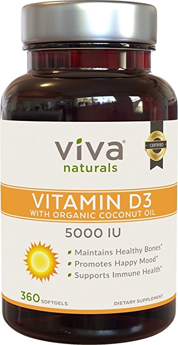 Vitamin D w/Coconut Oil
