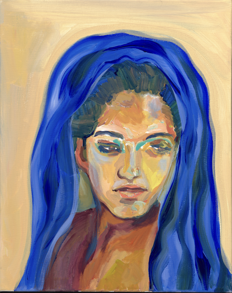 Marrakesh 1999, 2026, Acrylic on Canvas16" x 20"