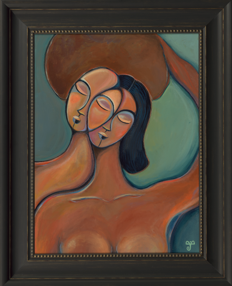 Anima Gemella, 2026, Acrylic on Canvas, 25.5" x 31"