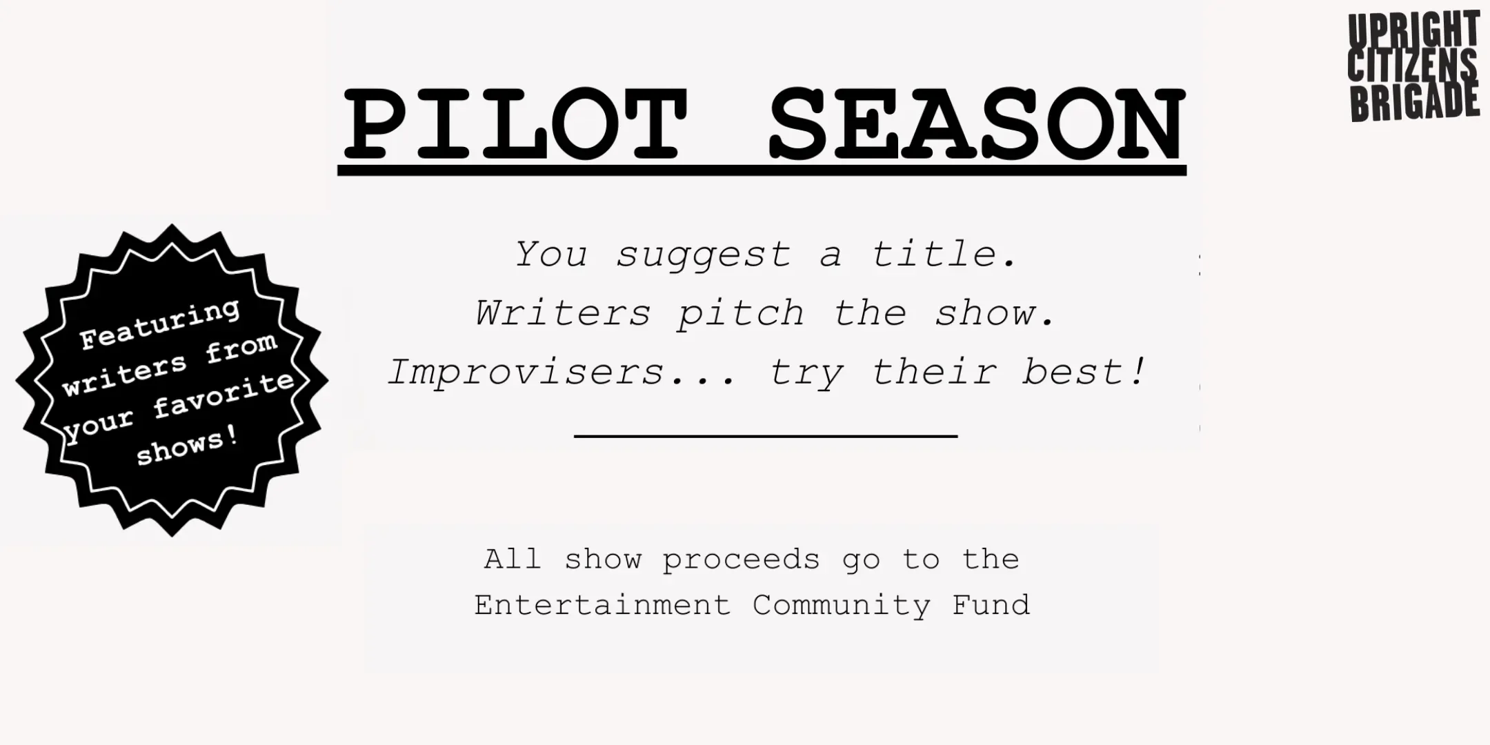 Pilot Season