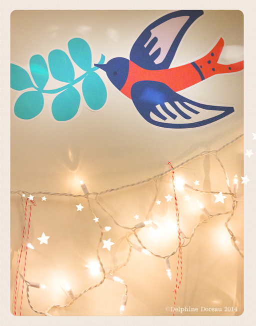 Temporary wall stickers (unexpected advent #21)