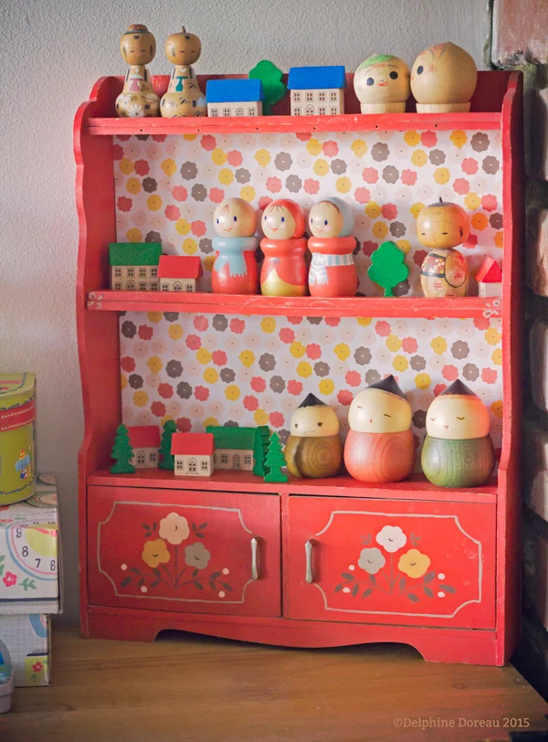 A place for my kokeshi