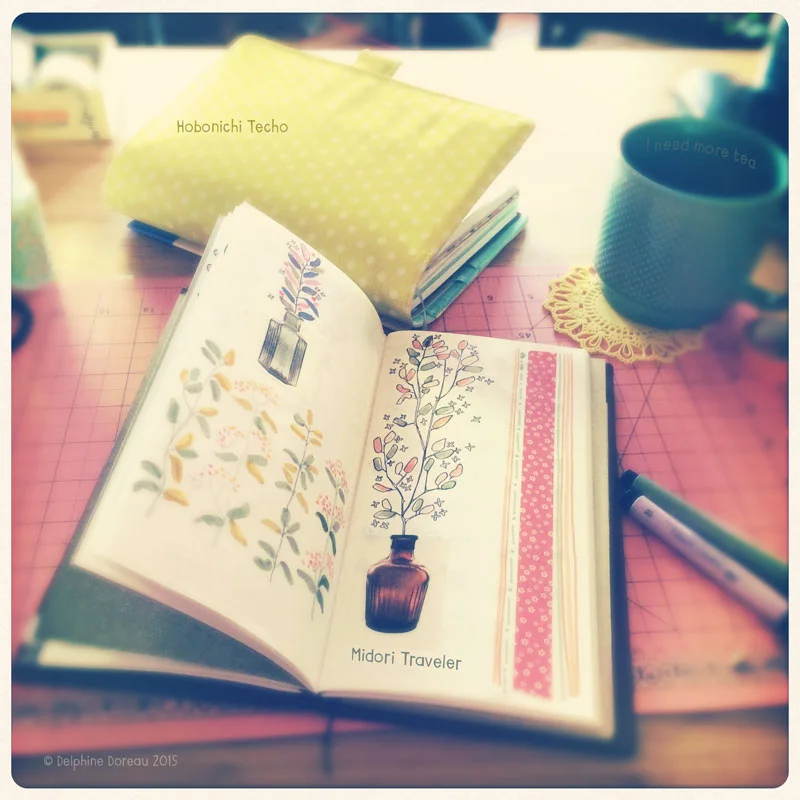 Souvenirs de vacances, carnet