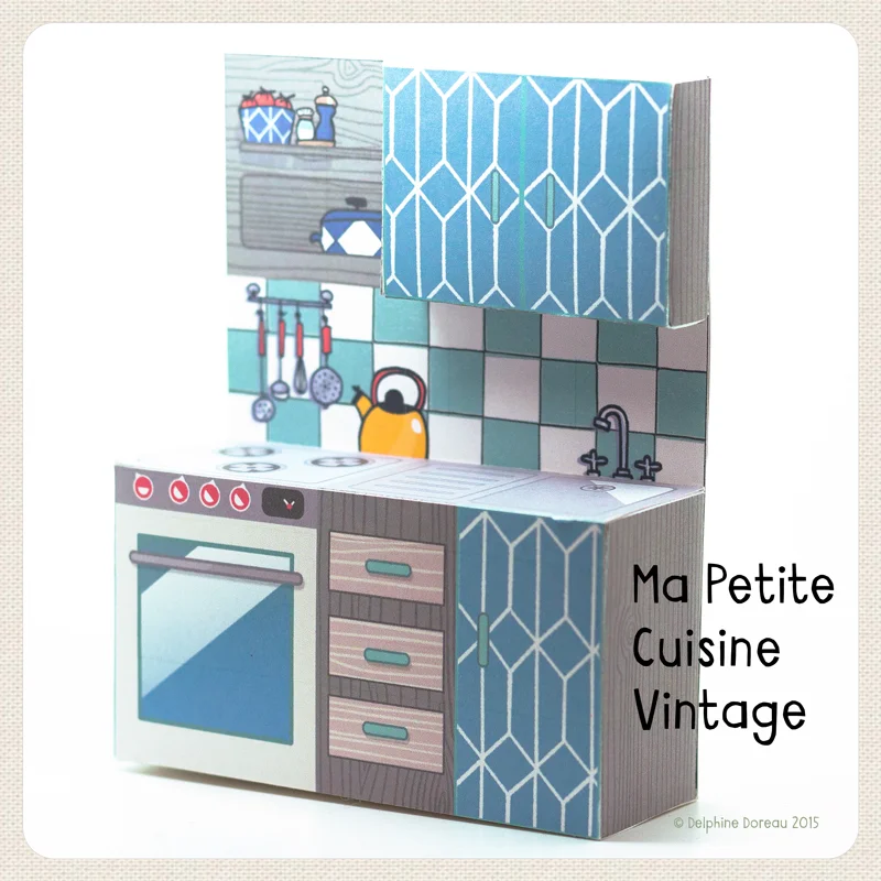 My little vintage kitchen.