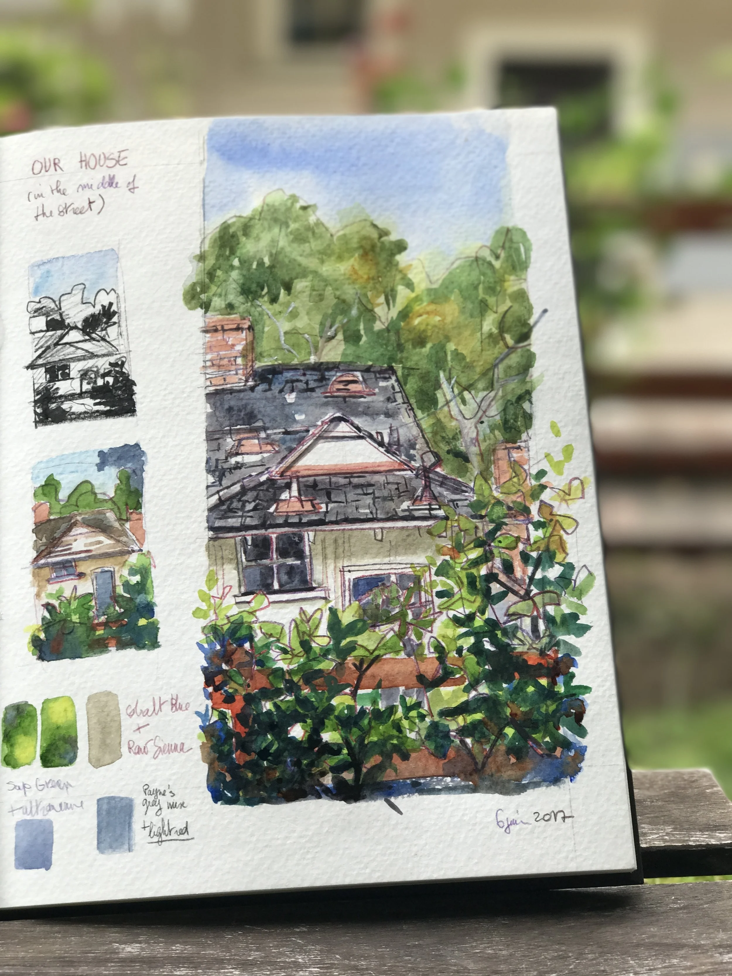 For a dear friend who wants to start watercolor : a starter guide