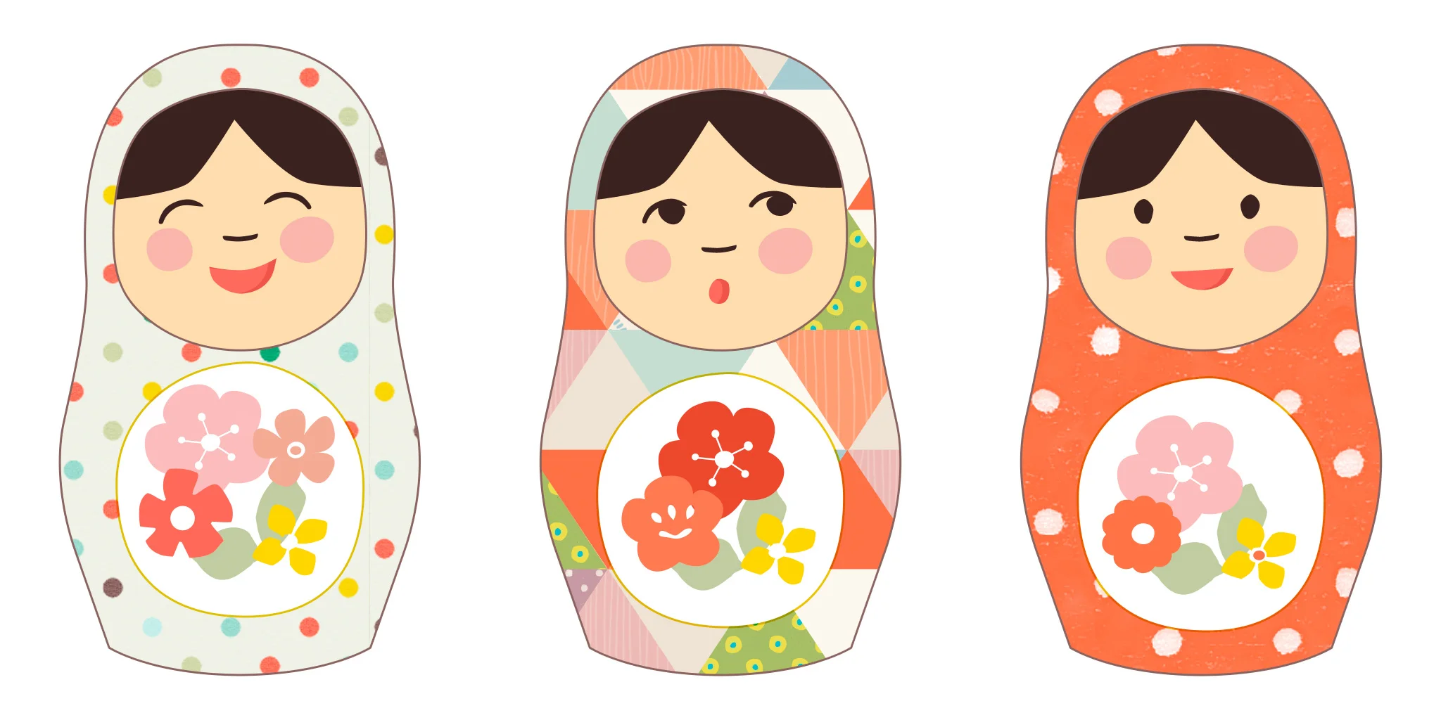 Matryoshka paper doll (advent #13)