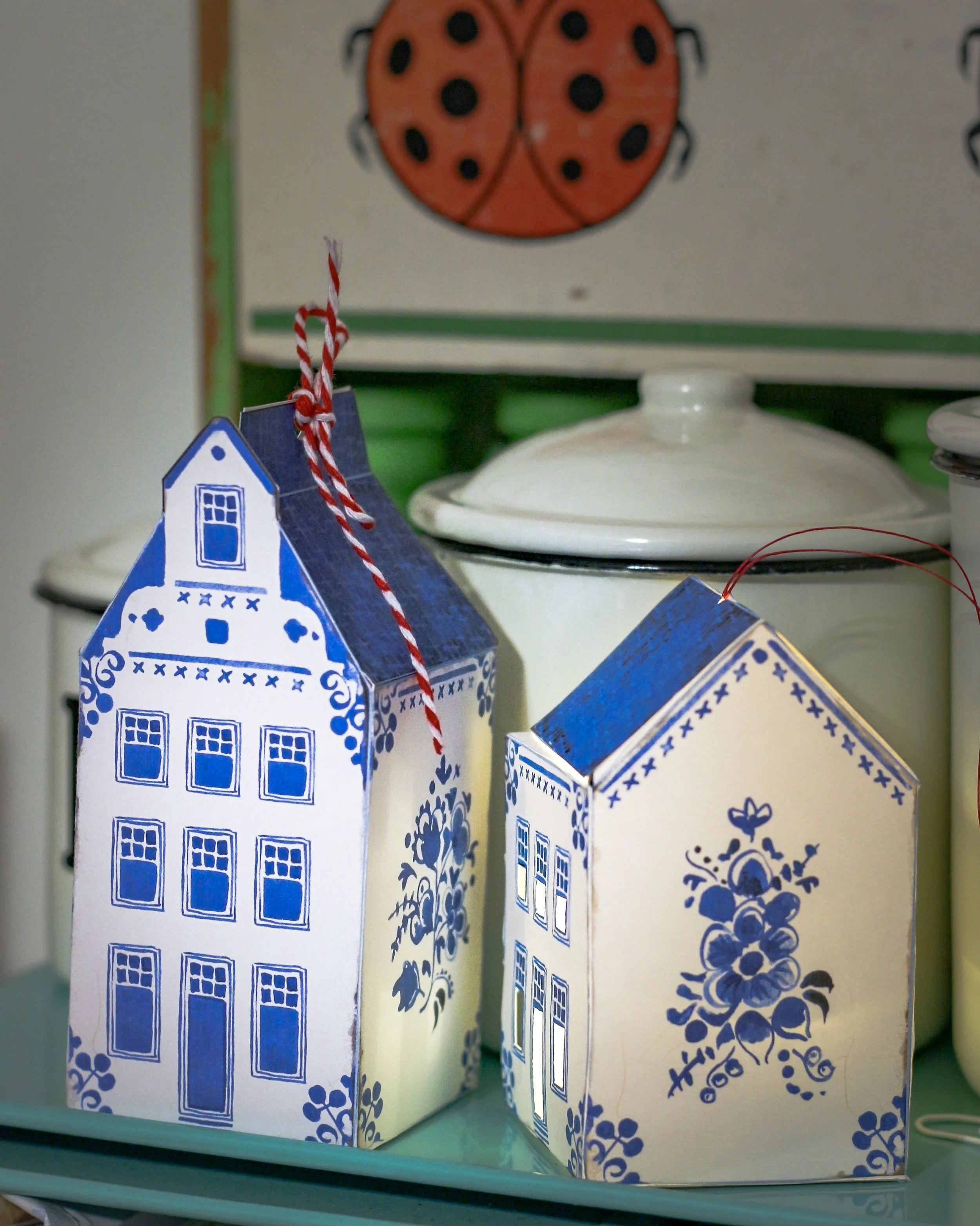 Delfts Blauw Huisje Nº2