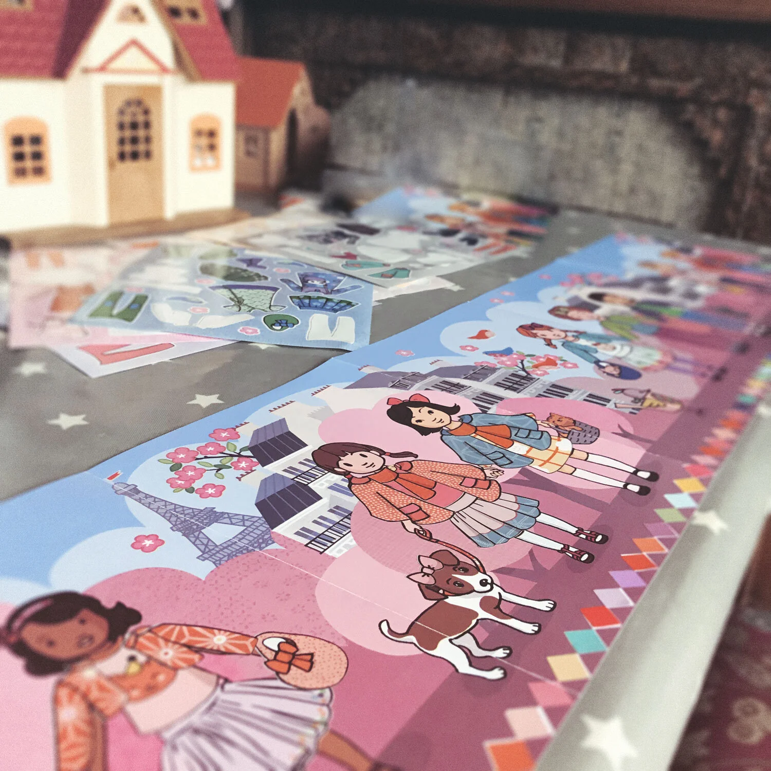 A big post for kids stuck at home - Un post pour s'occuper à la maison