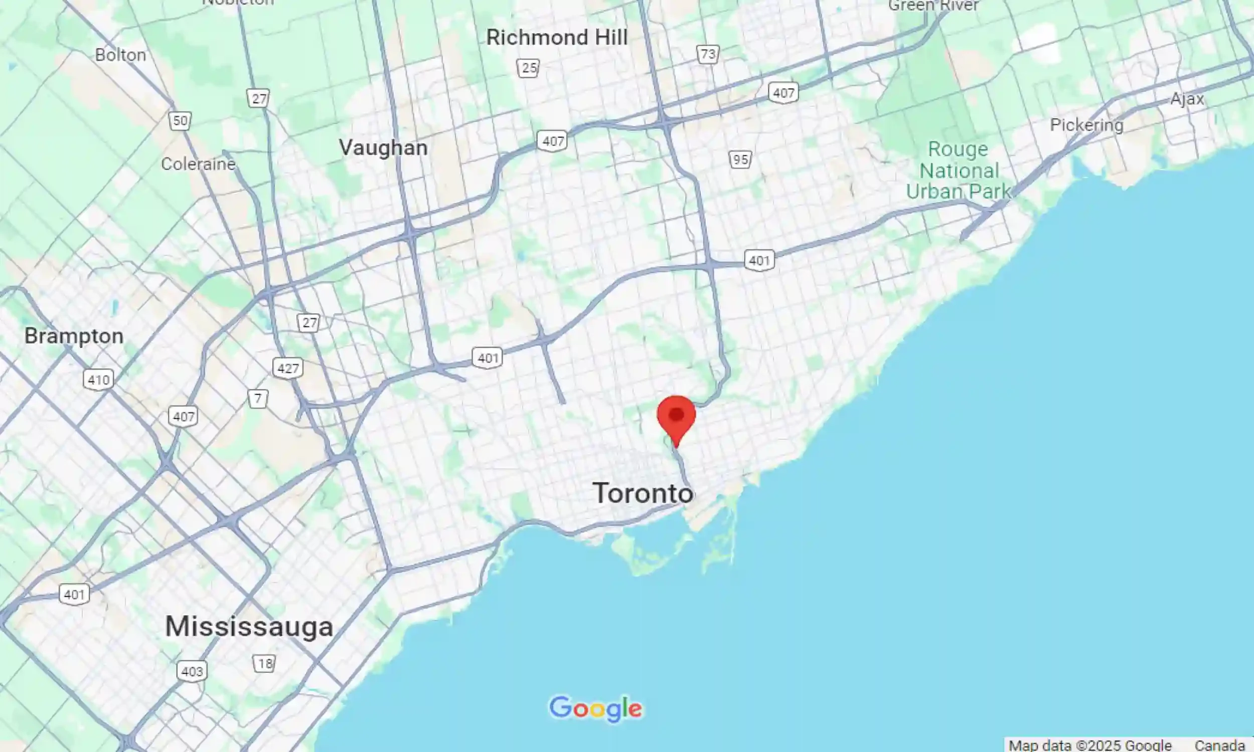 Toronto BCIN Designer Services Area Radius
