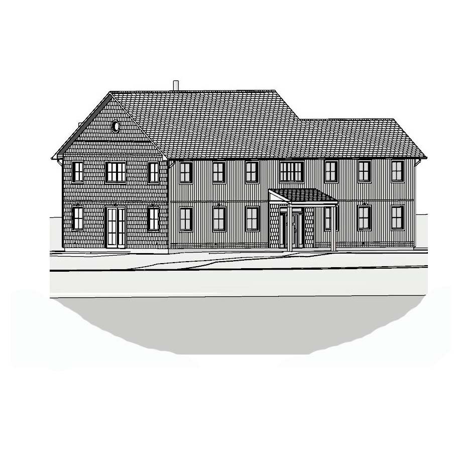 BCIN designer 3d model of a New 2 storey home construction