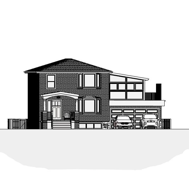 BCIN designer 3d model of a new porch addition
