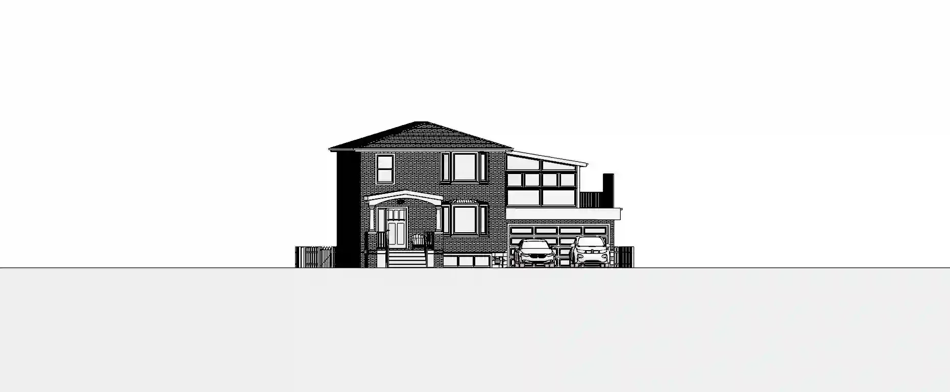 BCIN designer 3d model of a new porch addition