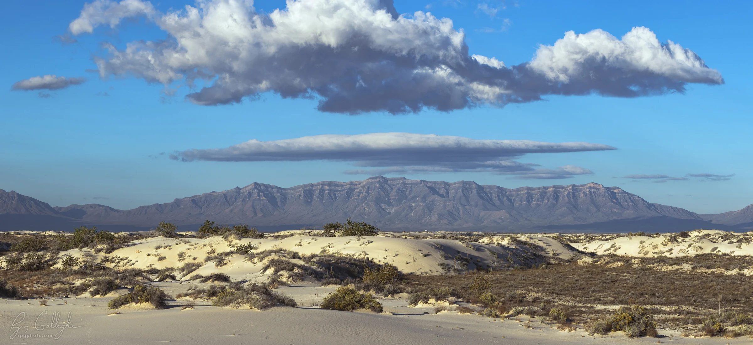 Morning Light in White Sands National Monument