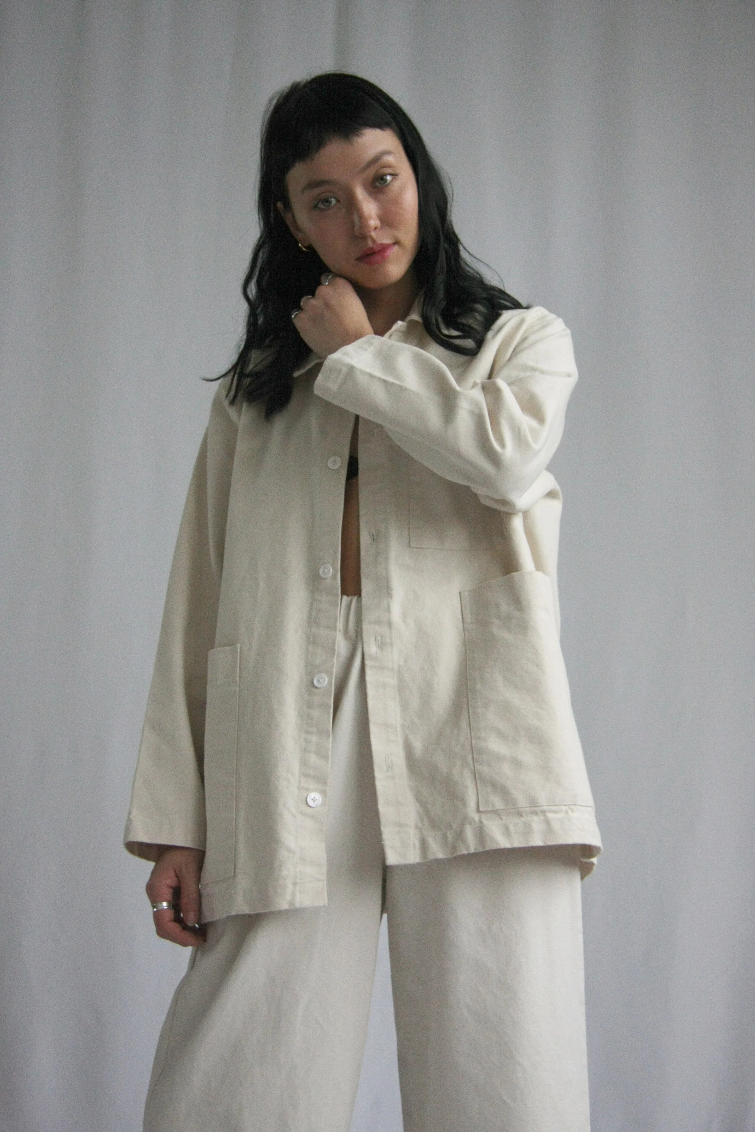 cotton chore jacket