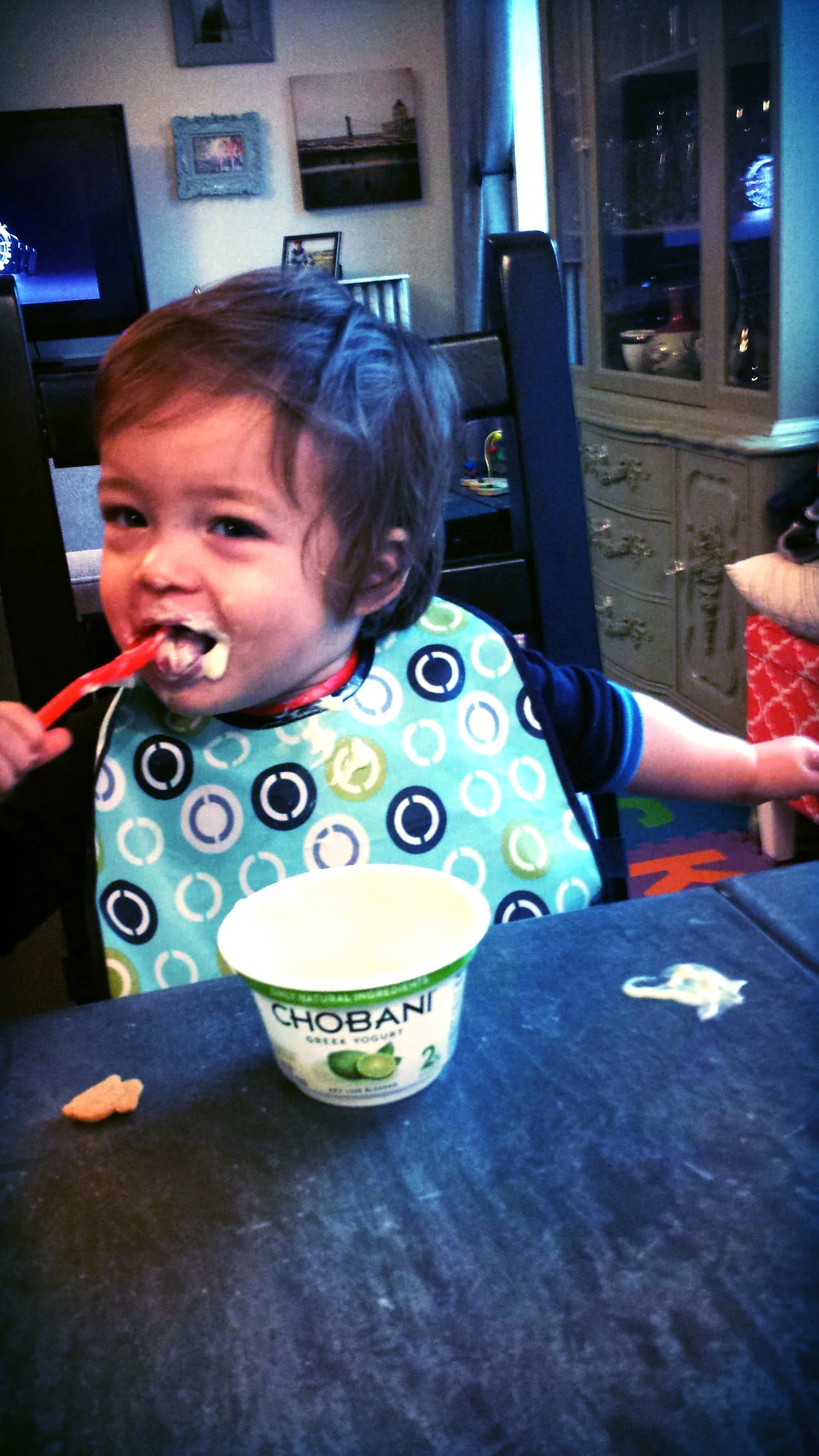 Chobani Yogurt (yoh-gert)