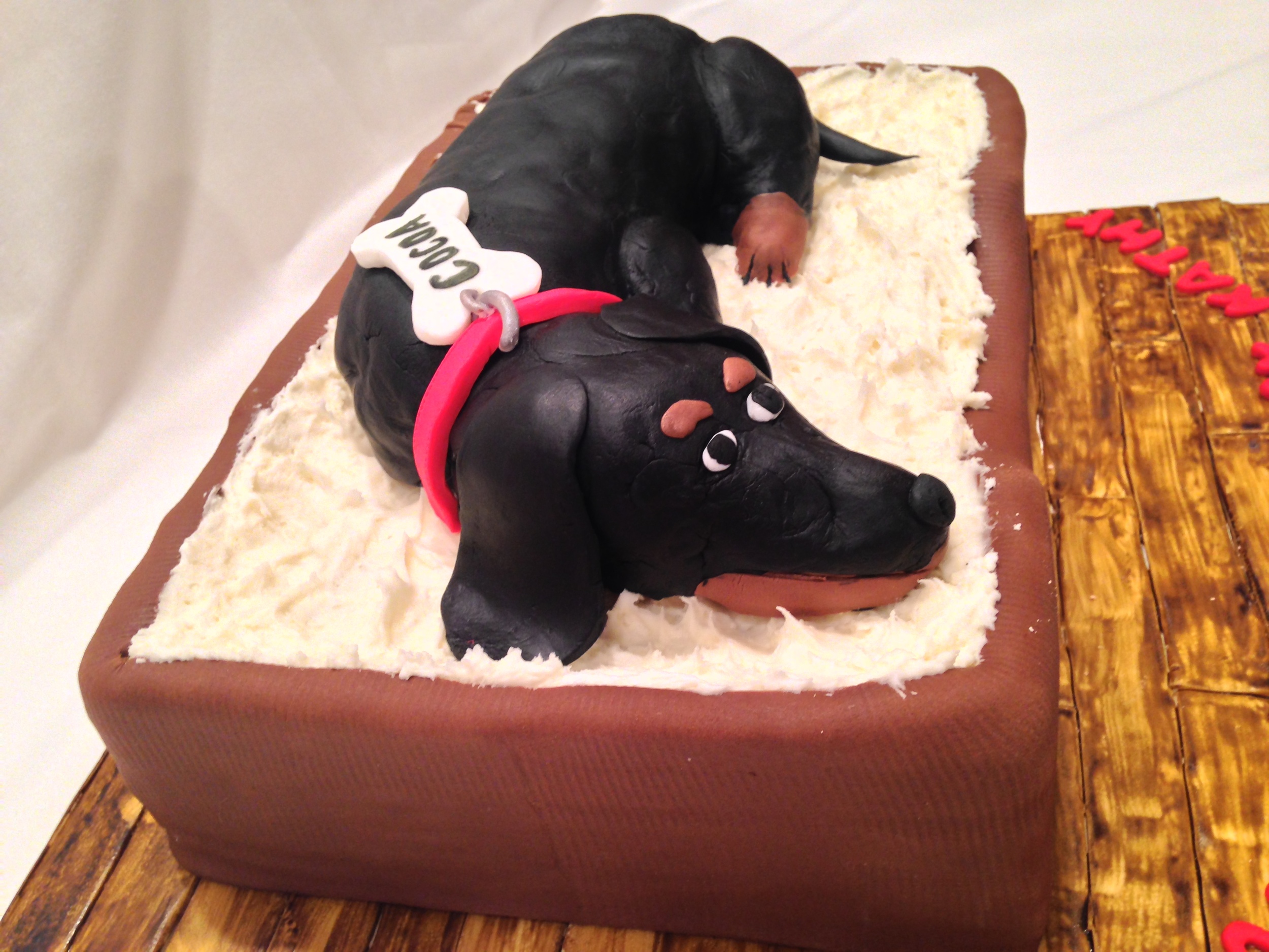  Dog Birthday cake 