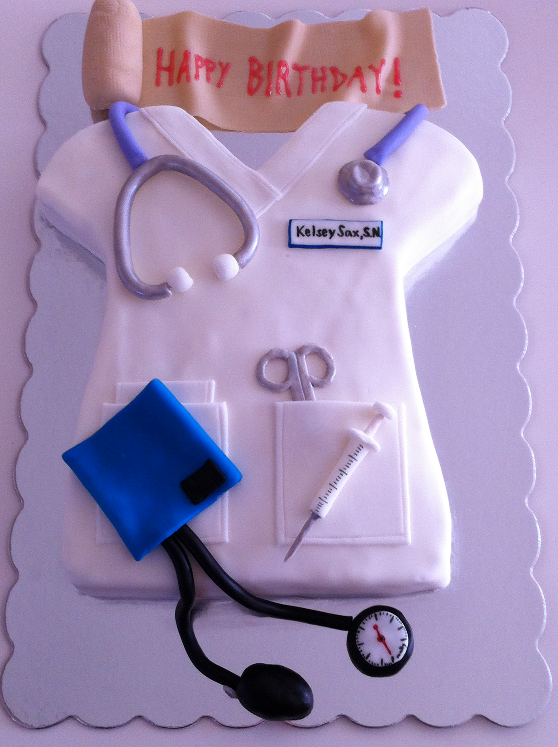  Nursing School birthday cake 