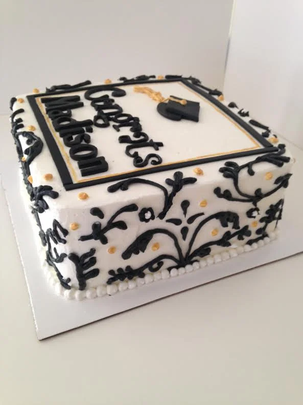 High School graduation cake
