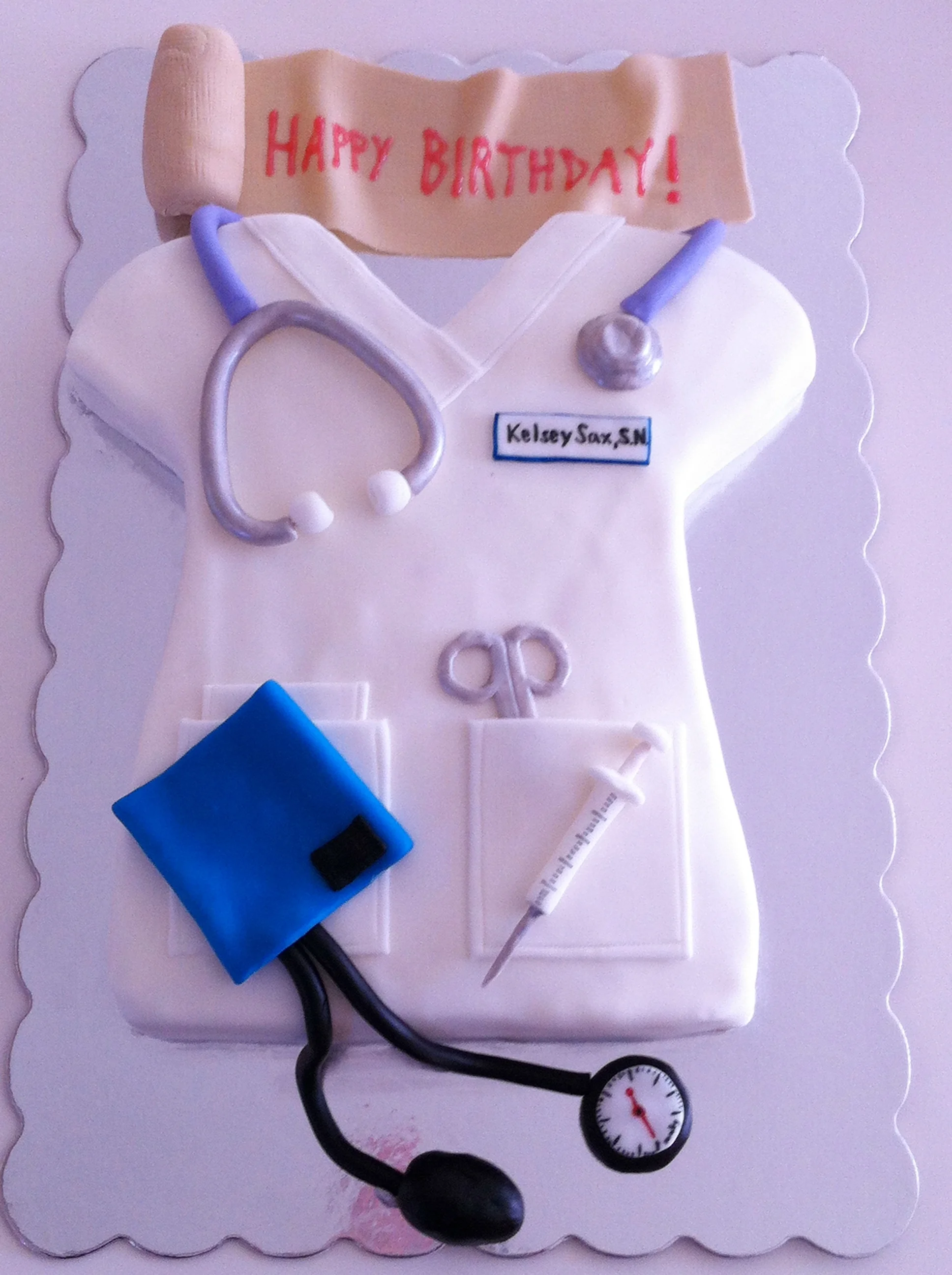  Nursing School birthday cake 