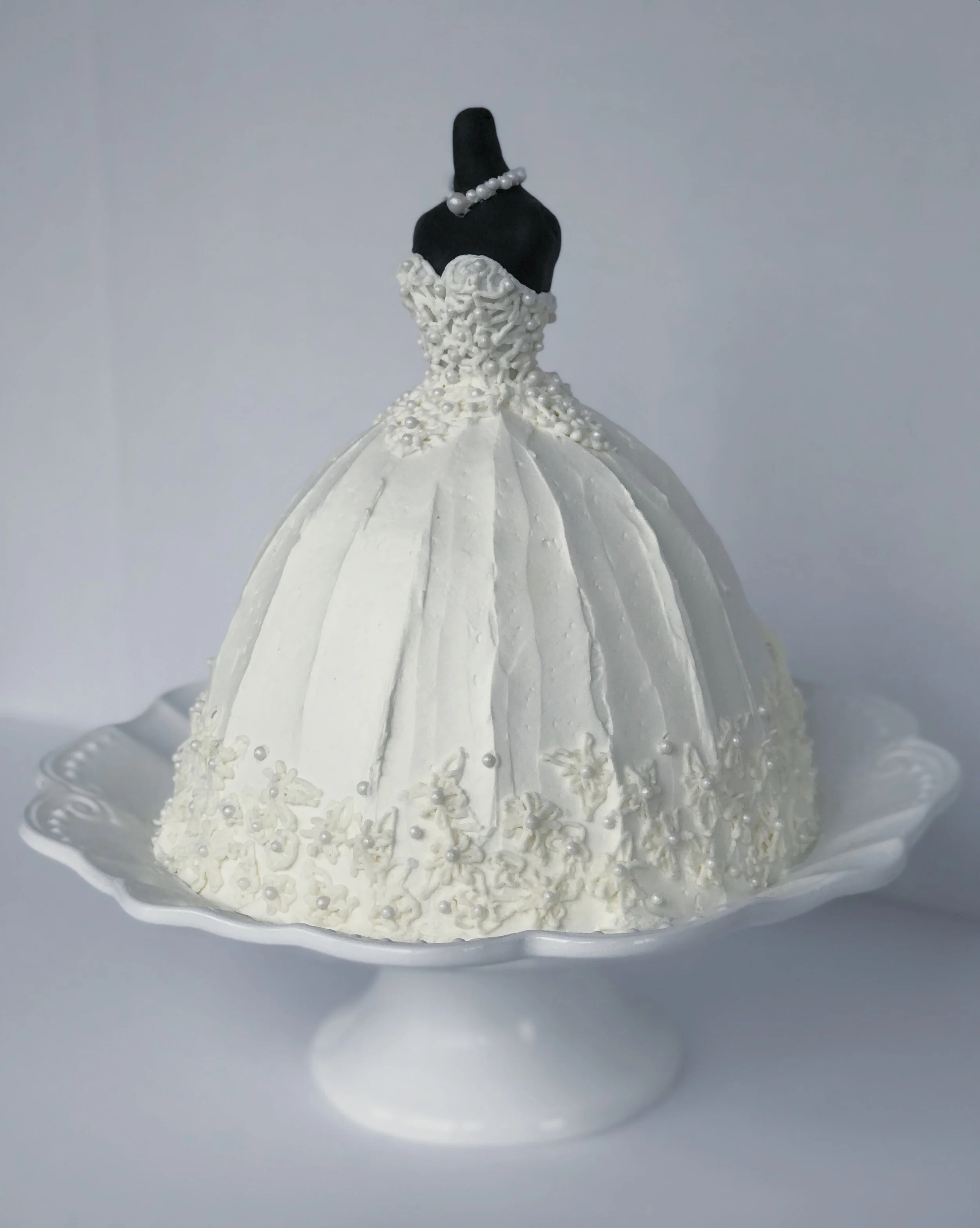 bridal shower wedding dress cake Bridal Shower  David's Custom Cakes