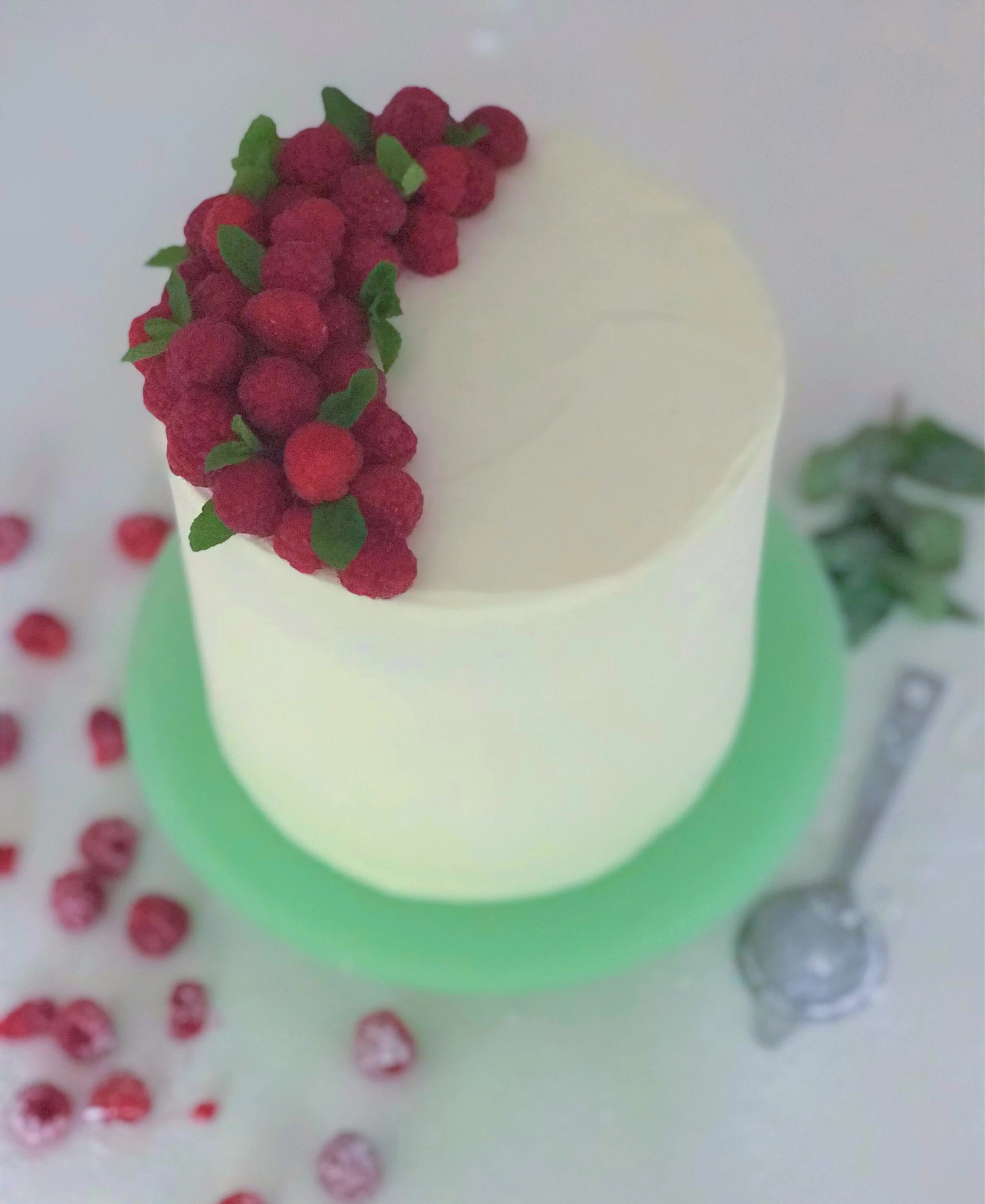 Raspberry/Lemon Cake