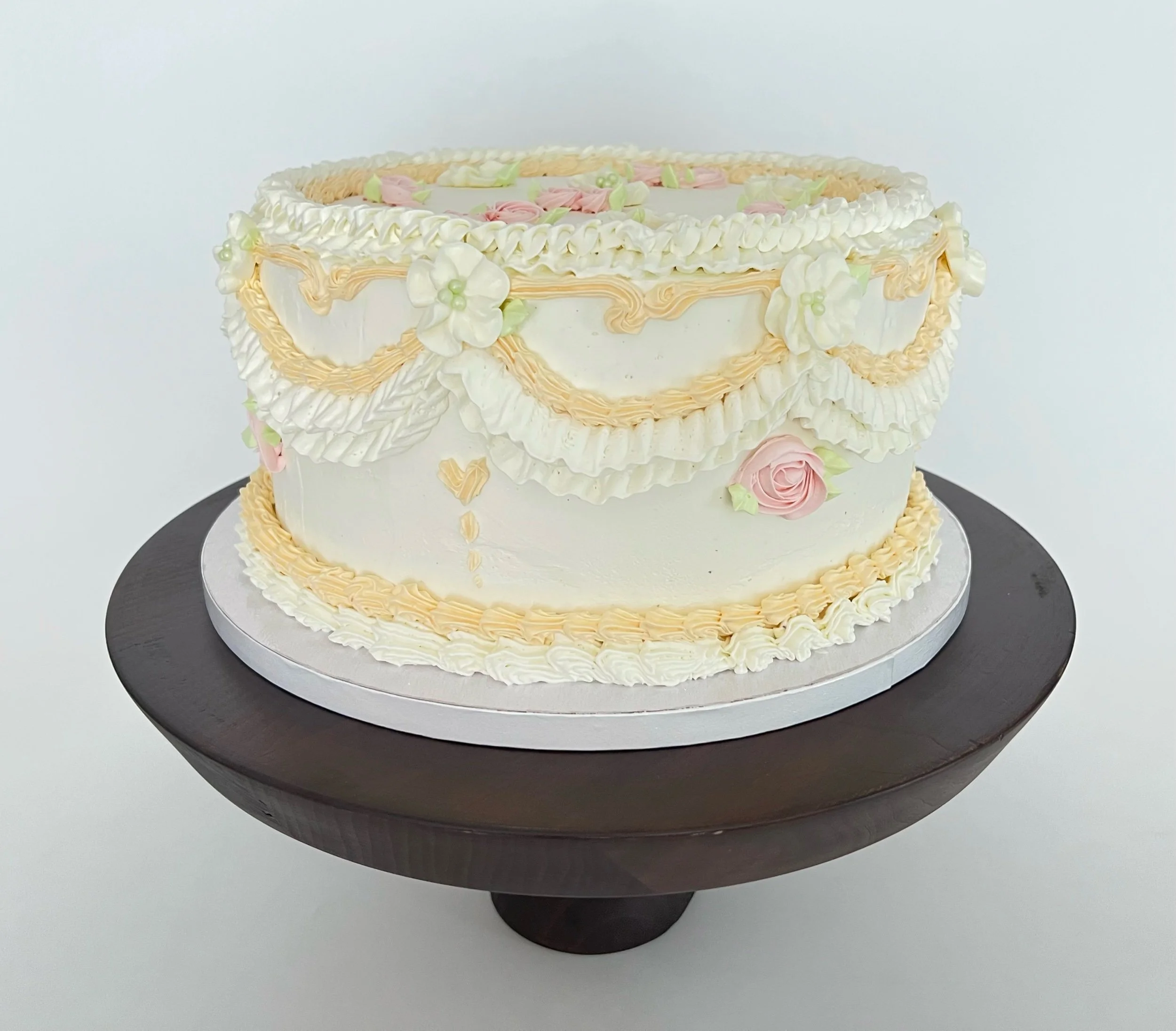 Vintage Bridal Shower cake