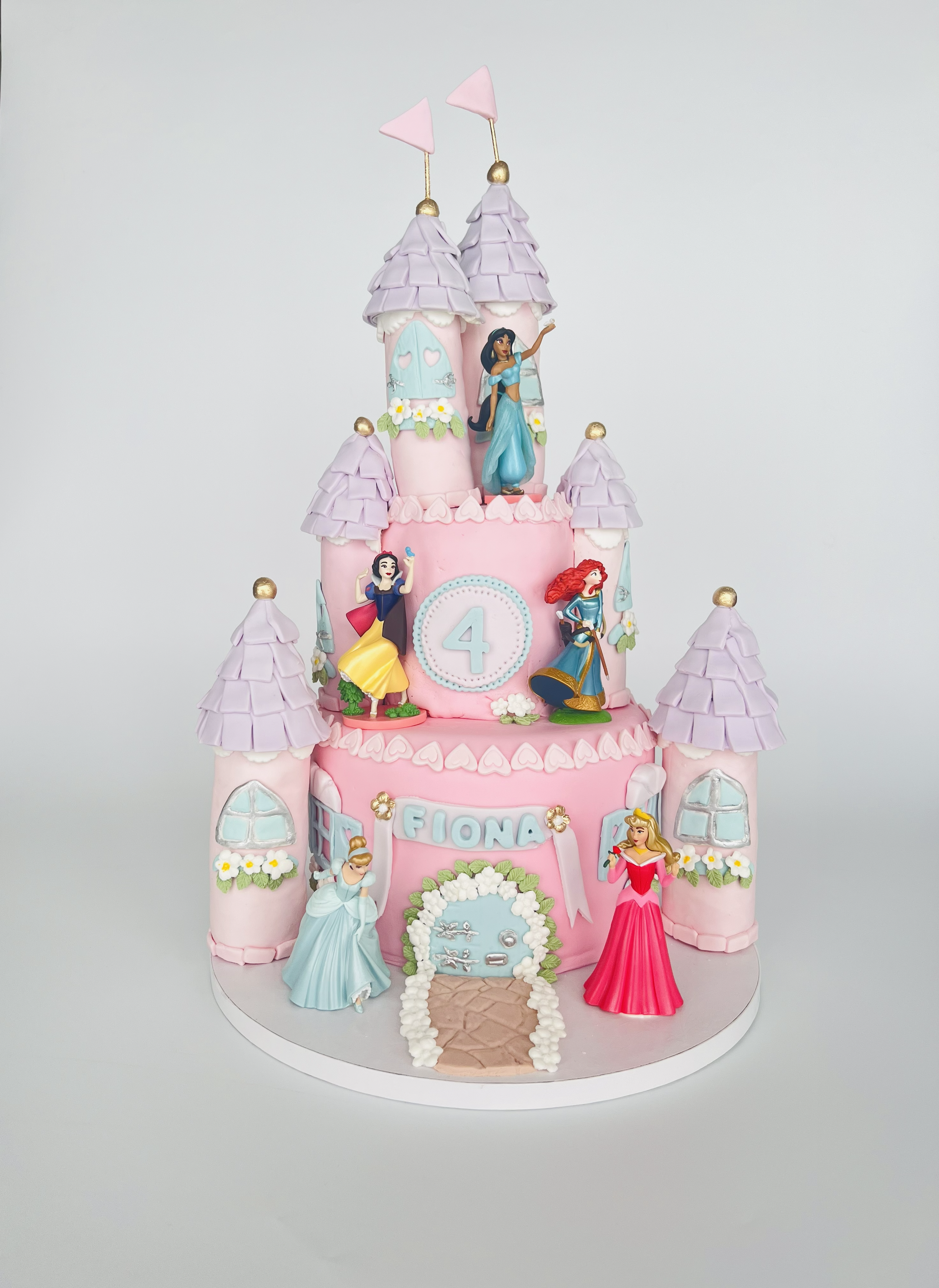 Princess Castle Birthday Cake