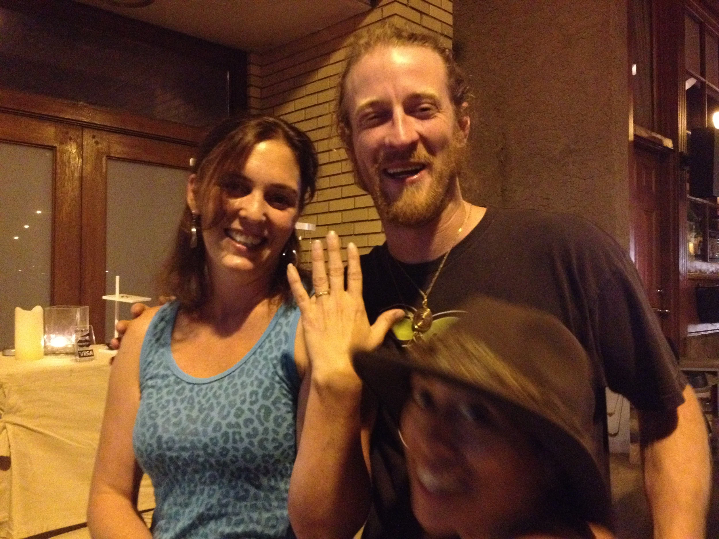  TAMMY LOST HER PRECIOUS WEDDING BAND :( BUT REPLACED IT WITH A WOVEN NEXUS RING :)  DAN'S STYLIN' WITH HIS COOL UZUMAKI NECKLACE 