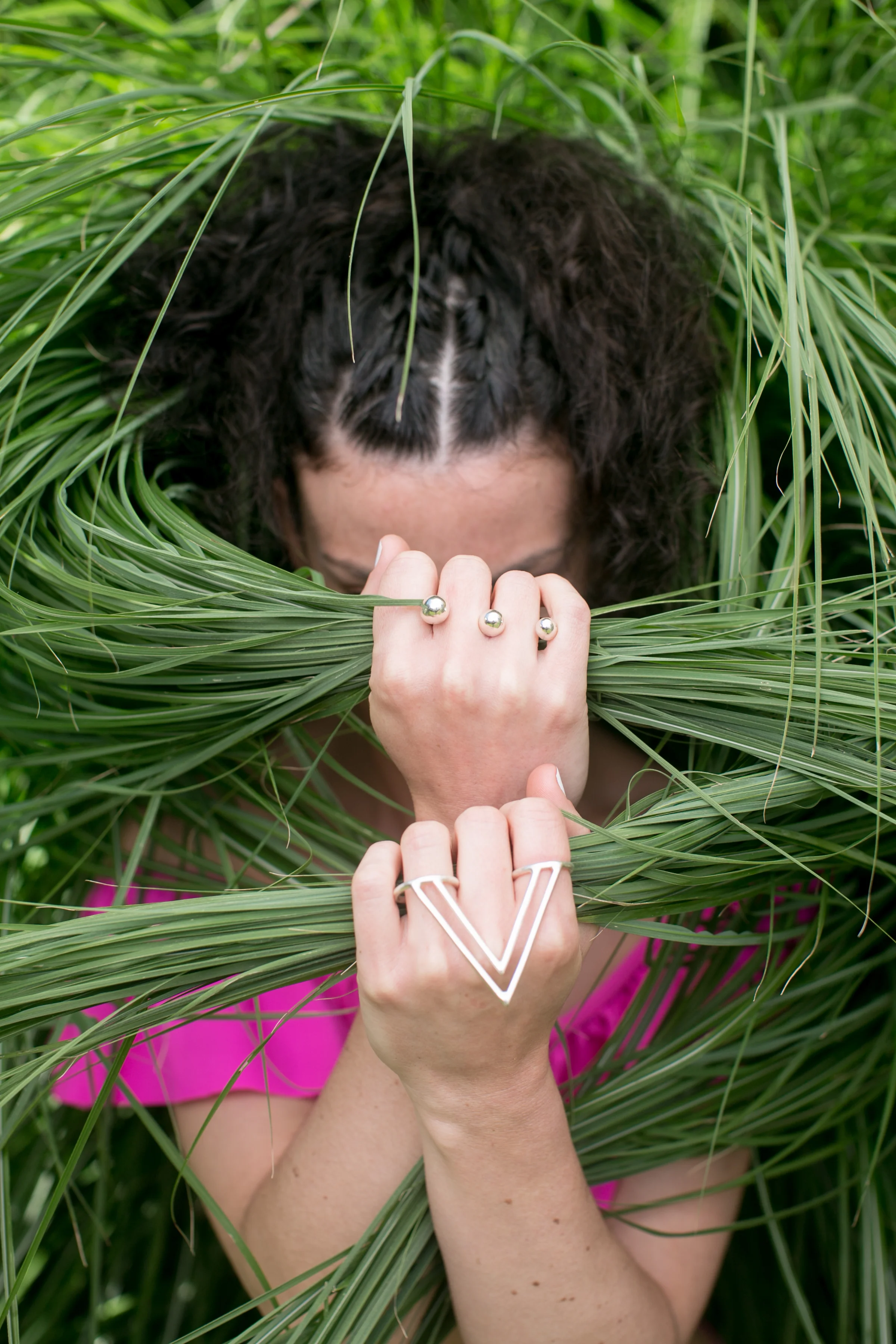 woman wearing Electra Ring