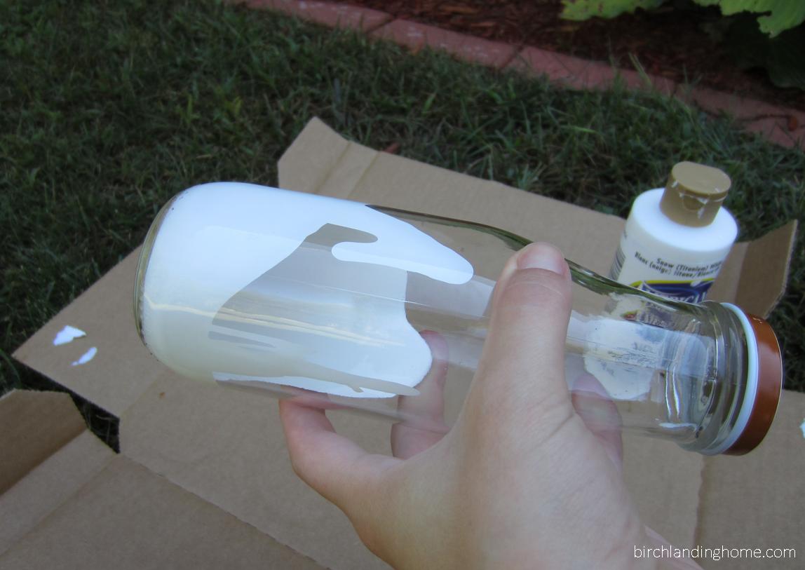 Turn A Starbucks Bottle Into A Milk Bottle Vase New England