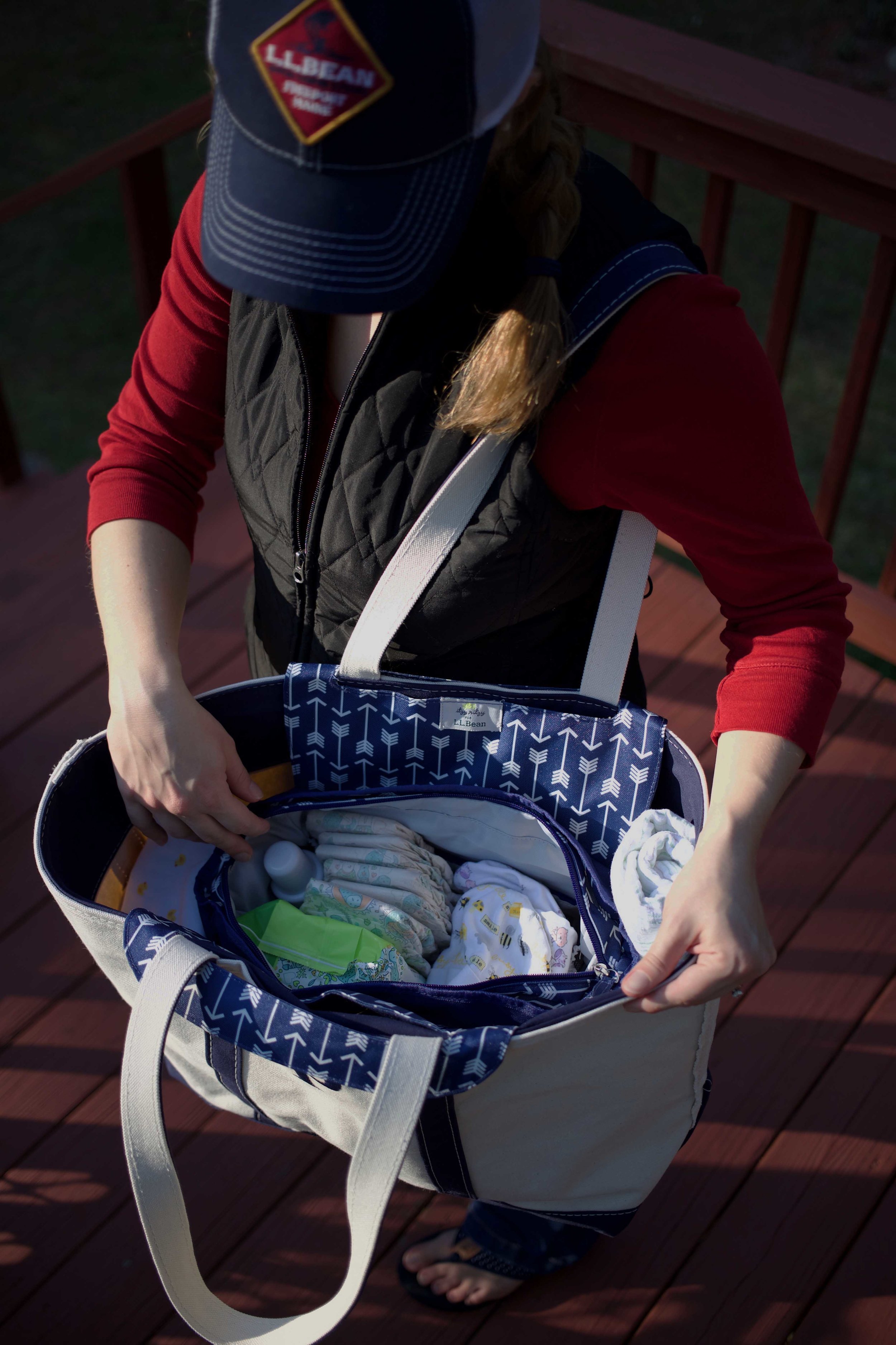 A Family Outing with L.L. Bean (Diaper Tote Insert Review) —New England  Lifestyle, Motherhood, + DIY - Birch Landing Home