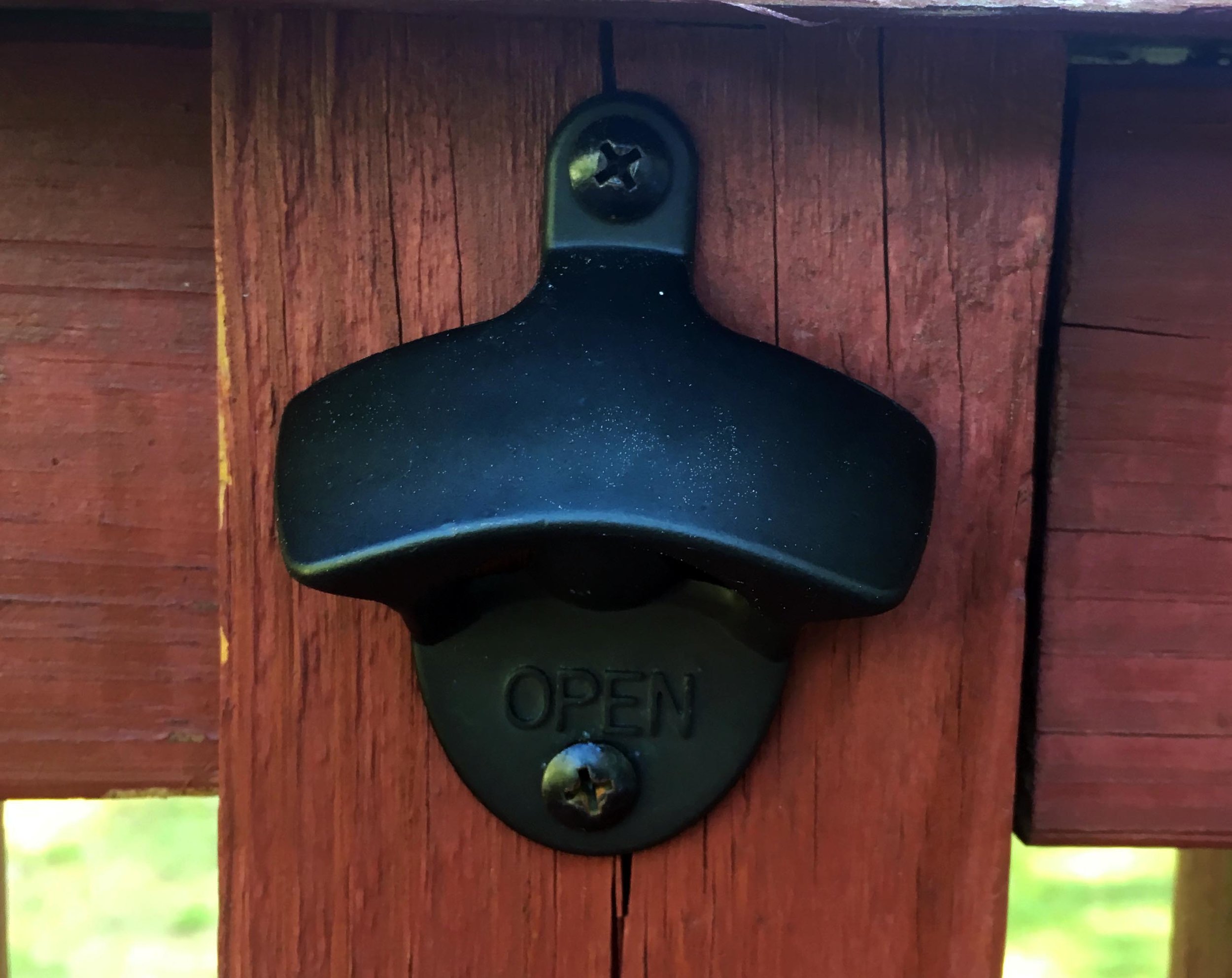 Life Hack Add a Bottle Opener to your Deck Railing —New England