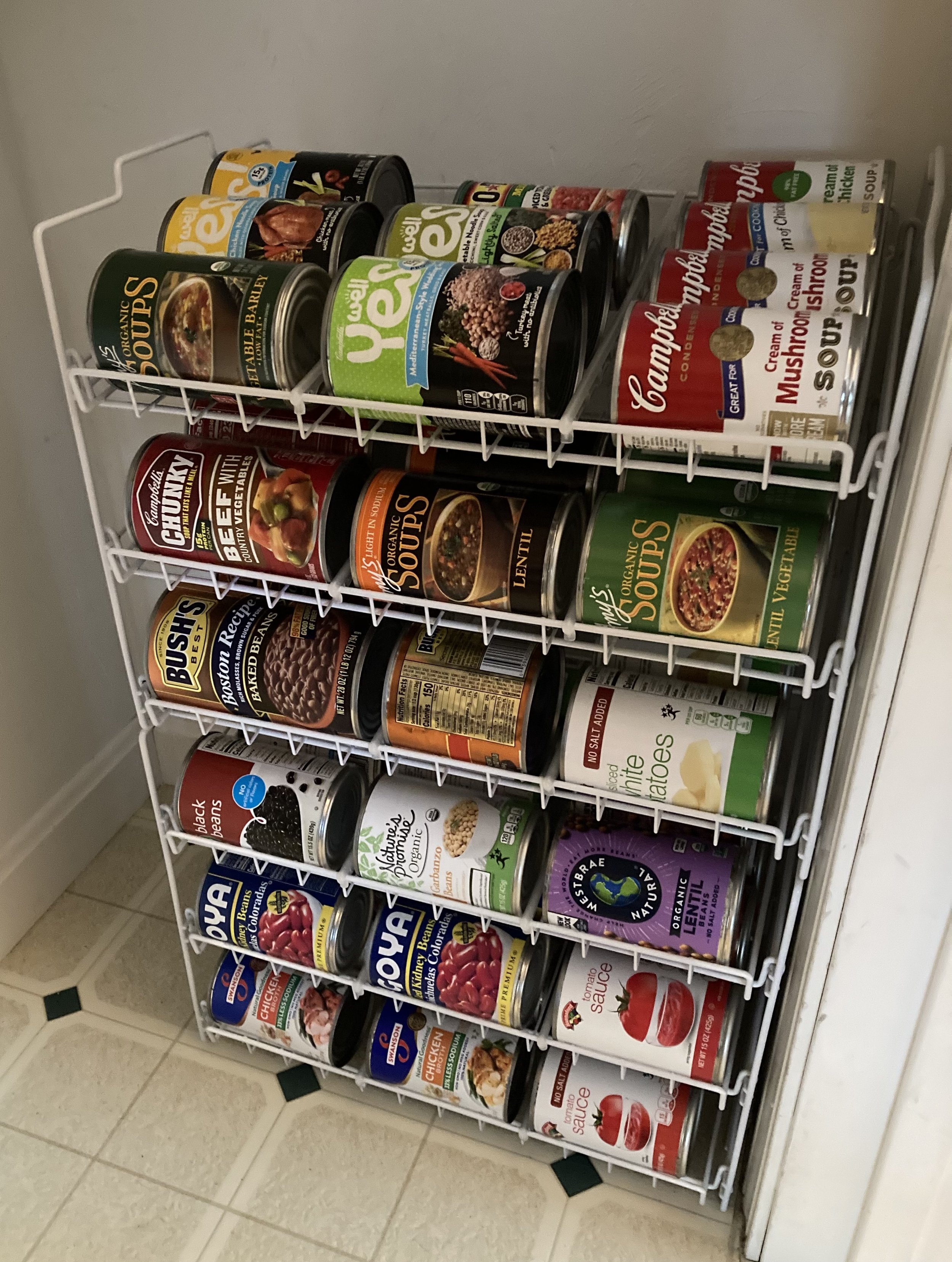 Can Storage Ideas & Solutions: How To Organize Canned Food