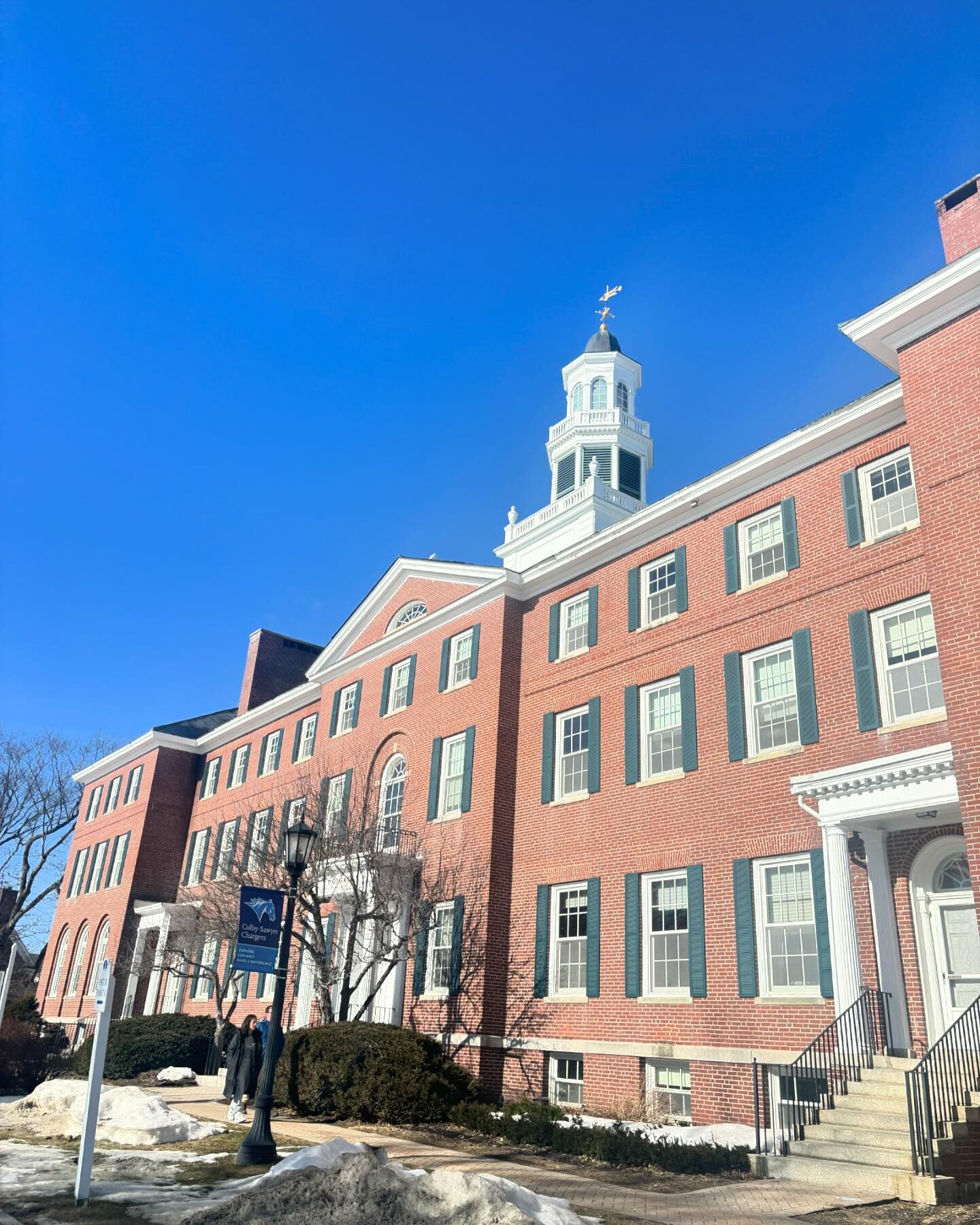 Got the opportunity to drive past my Alma mater today and had to stop in and see my stickers in person at the school store 💕 The campus is still as windy and cold and beautiful as I remember it 🙌🏼